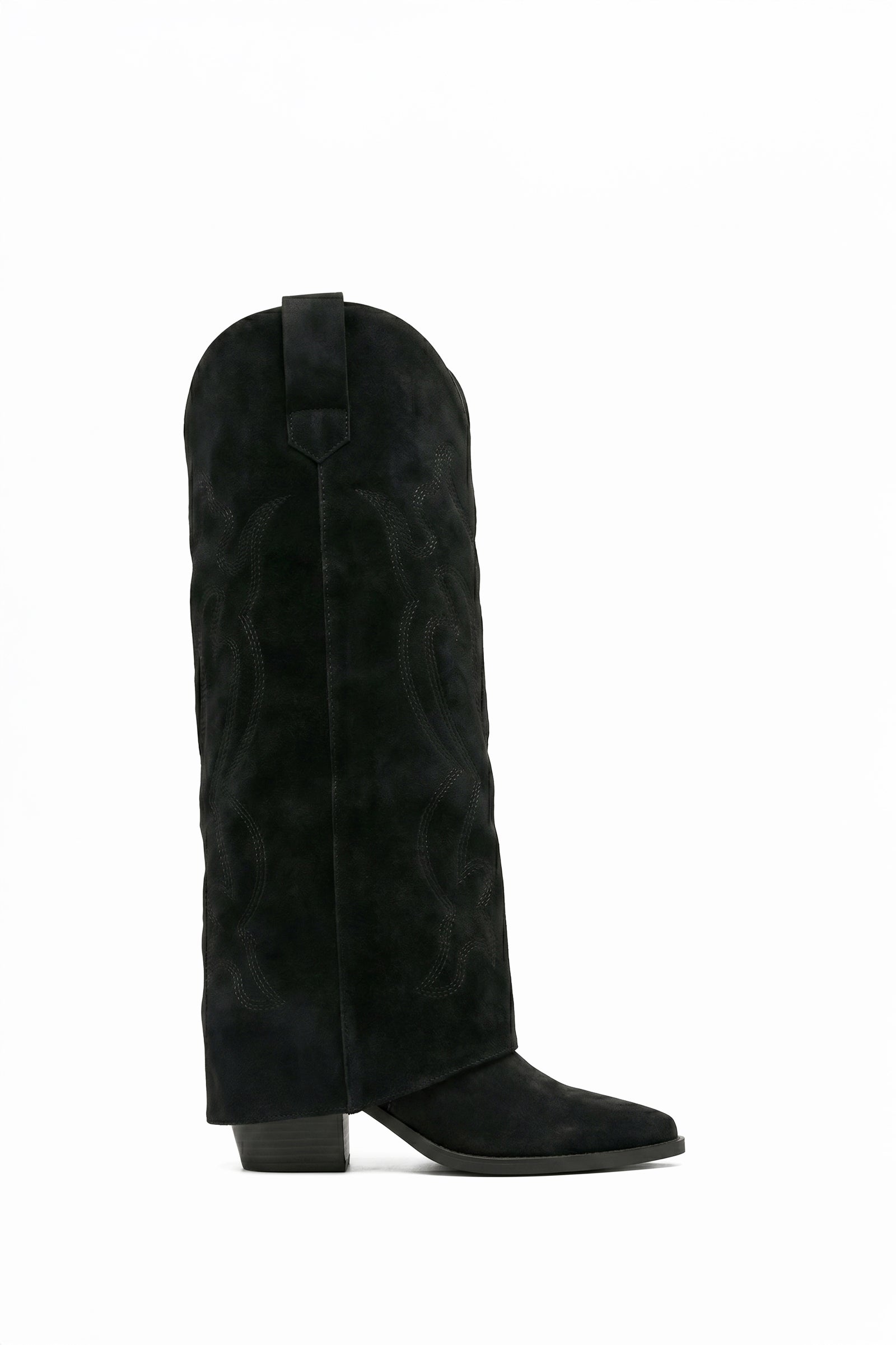 Clara Bottes Santiags Guêtres Noir