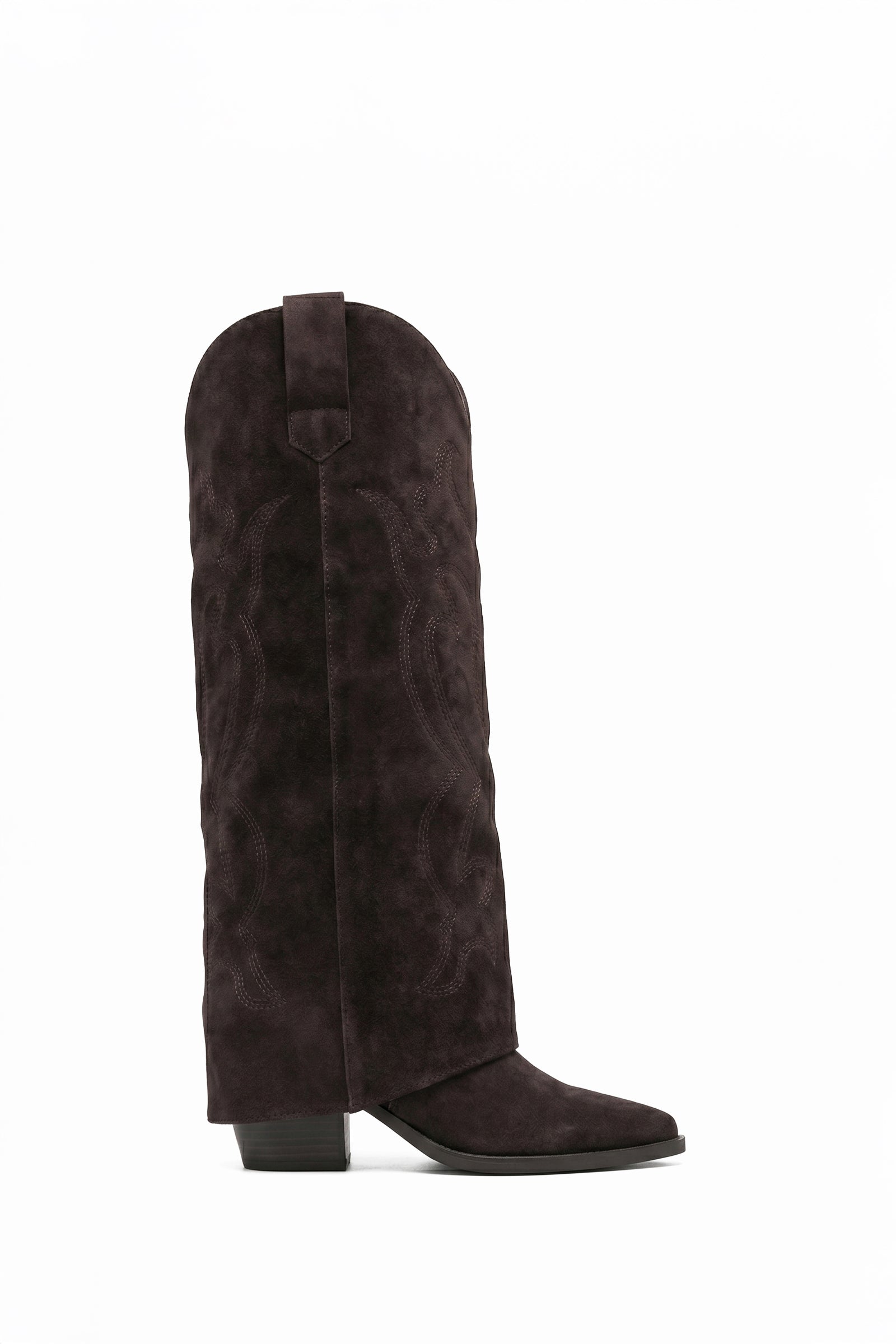 Clara Bottes Santiags Guêtres Marron