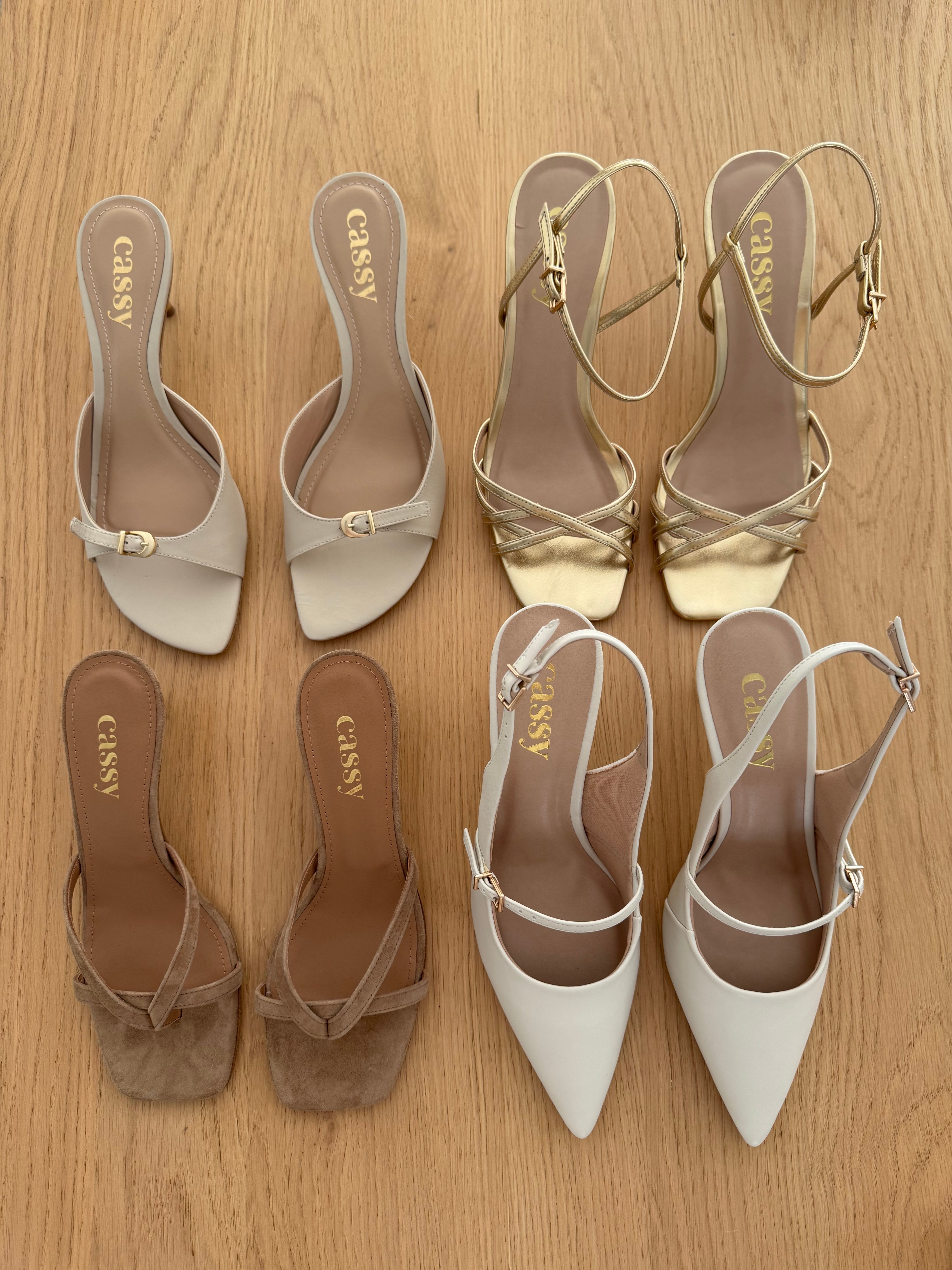 Chiara Mules Daim Beige - Mode Femme | Cassy