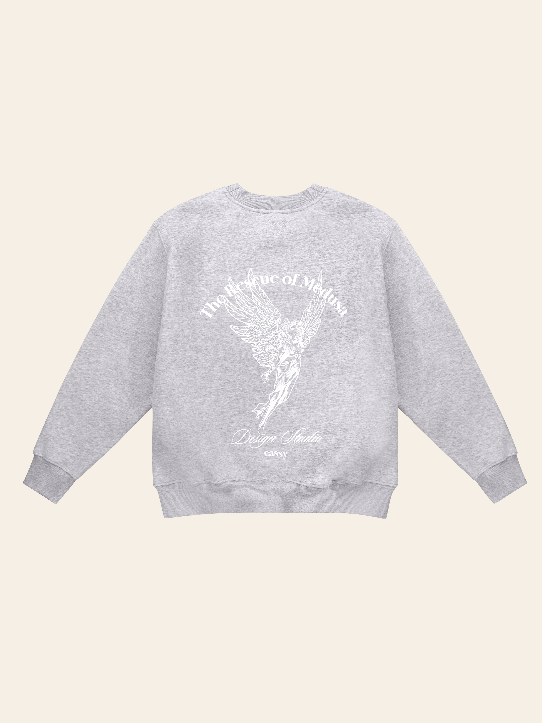 Sweat oversized CASSY design studio - gris - Mode Femme | Cassy