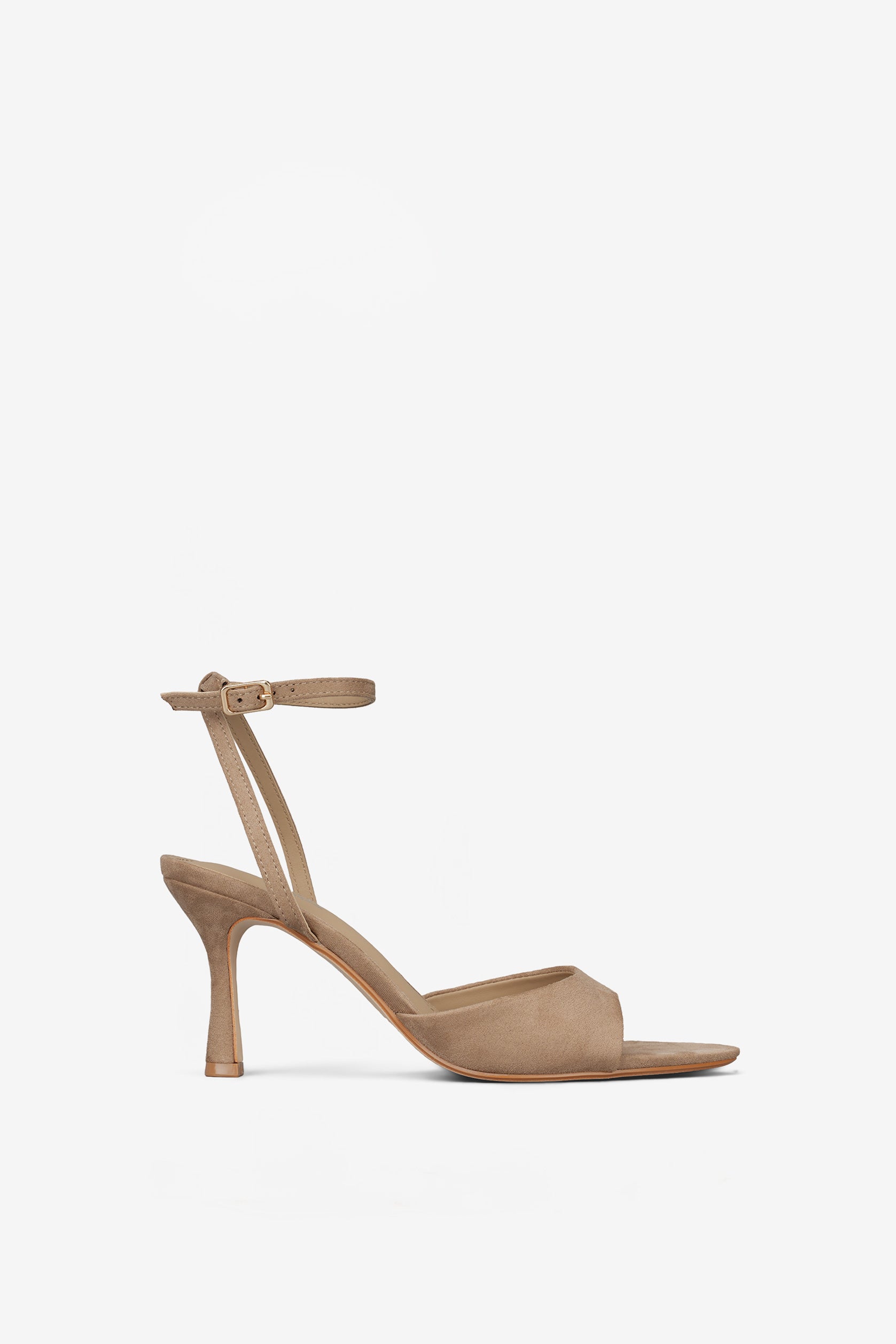 Alba Sandalen Wildleder Taupe