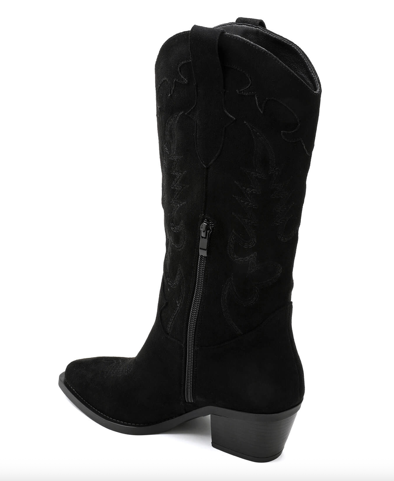 June Bottines Santiags Noir - Mode Femme | Cassy