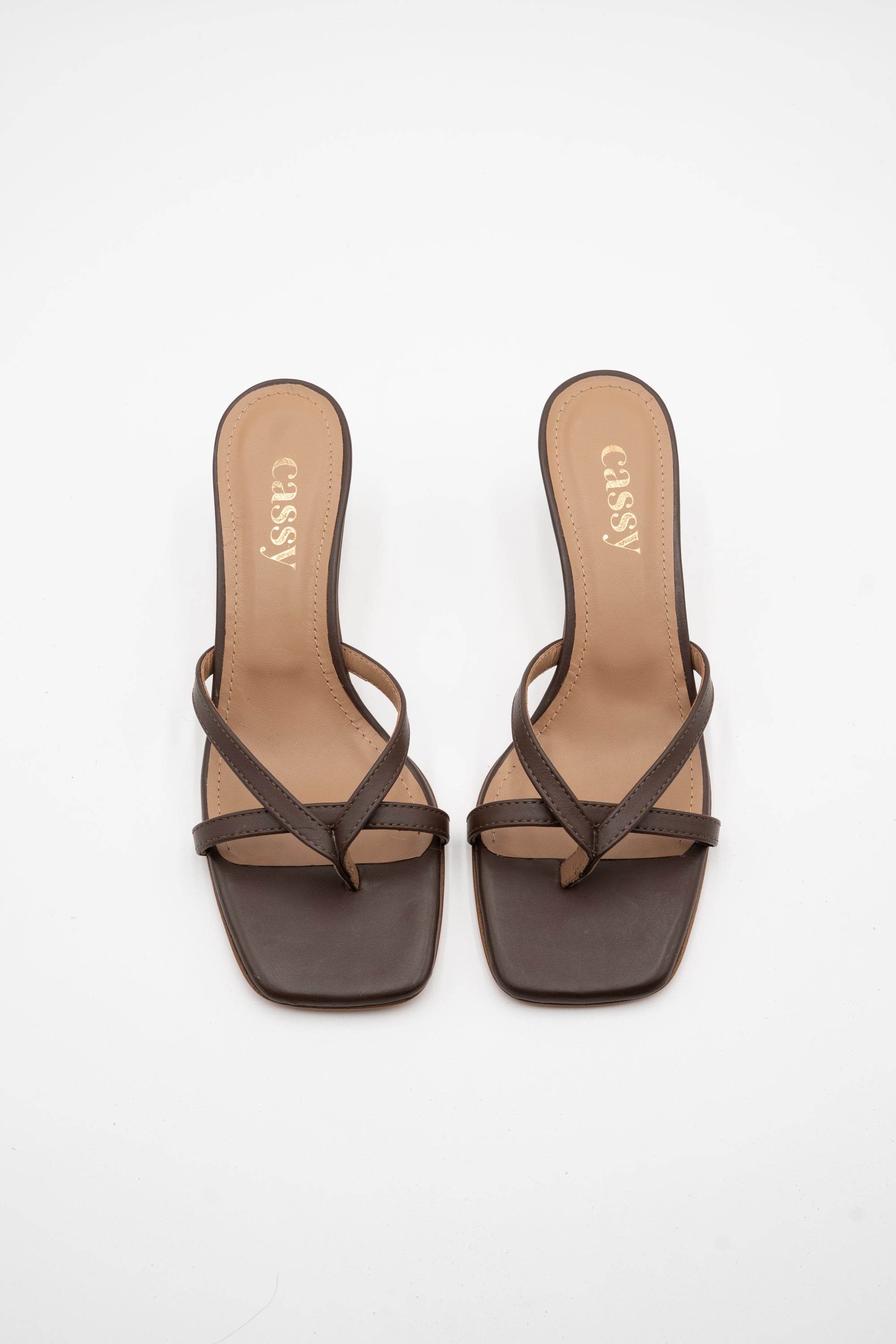 Mules Cuir Marron - Mode Femme | Cassy