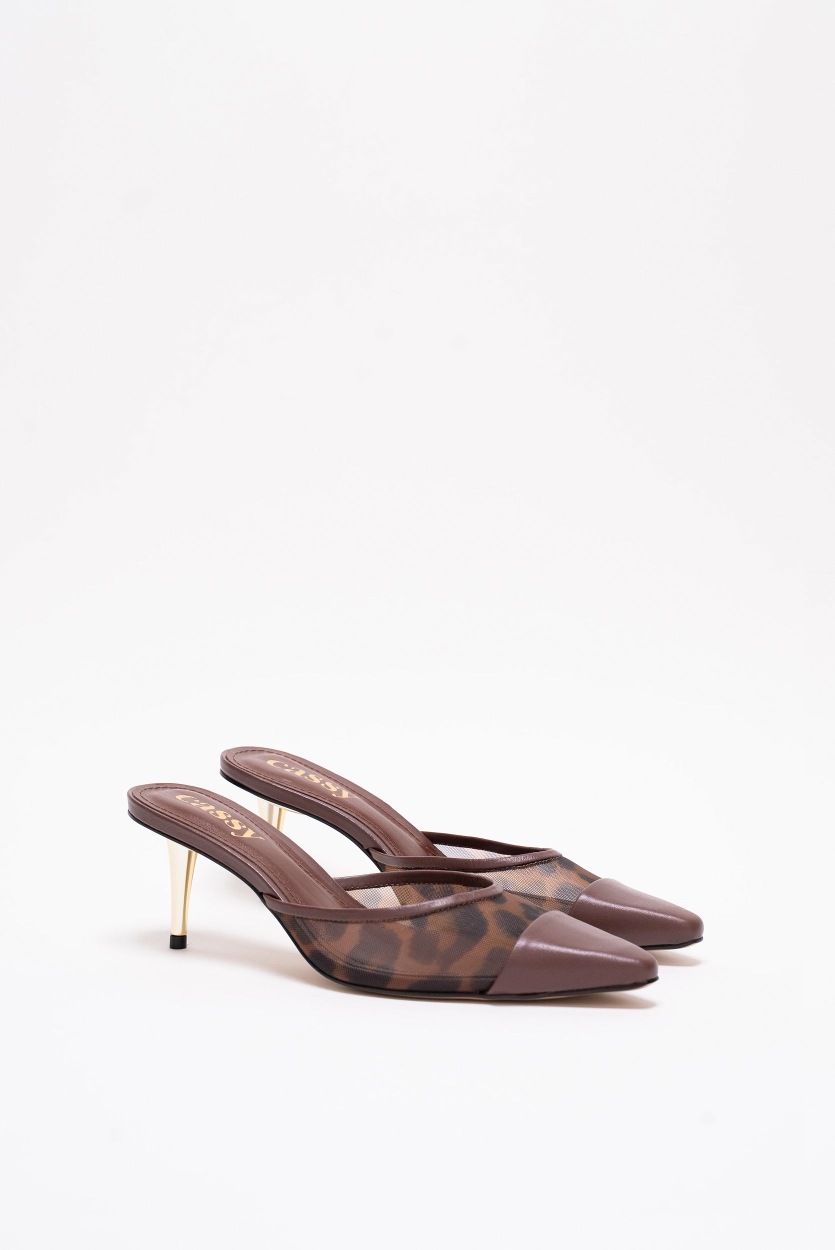 Flavia Mules Cuir - Mode Femme | Cassy