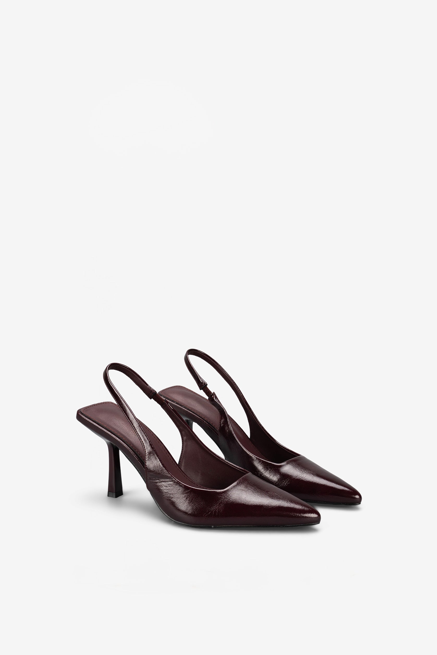 Diane Escarpins Slingback Burgundy