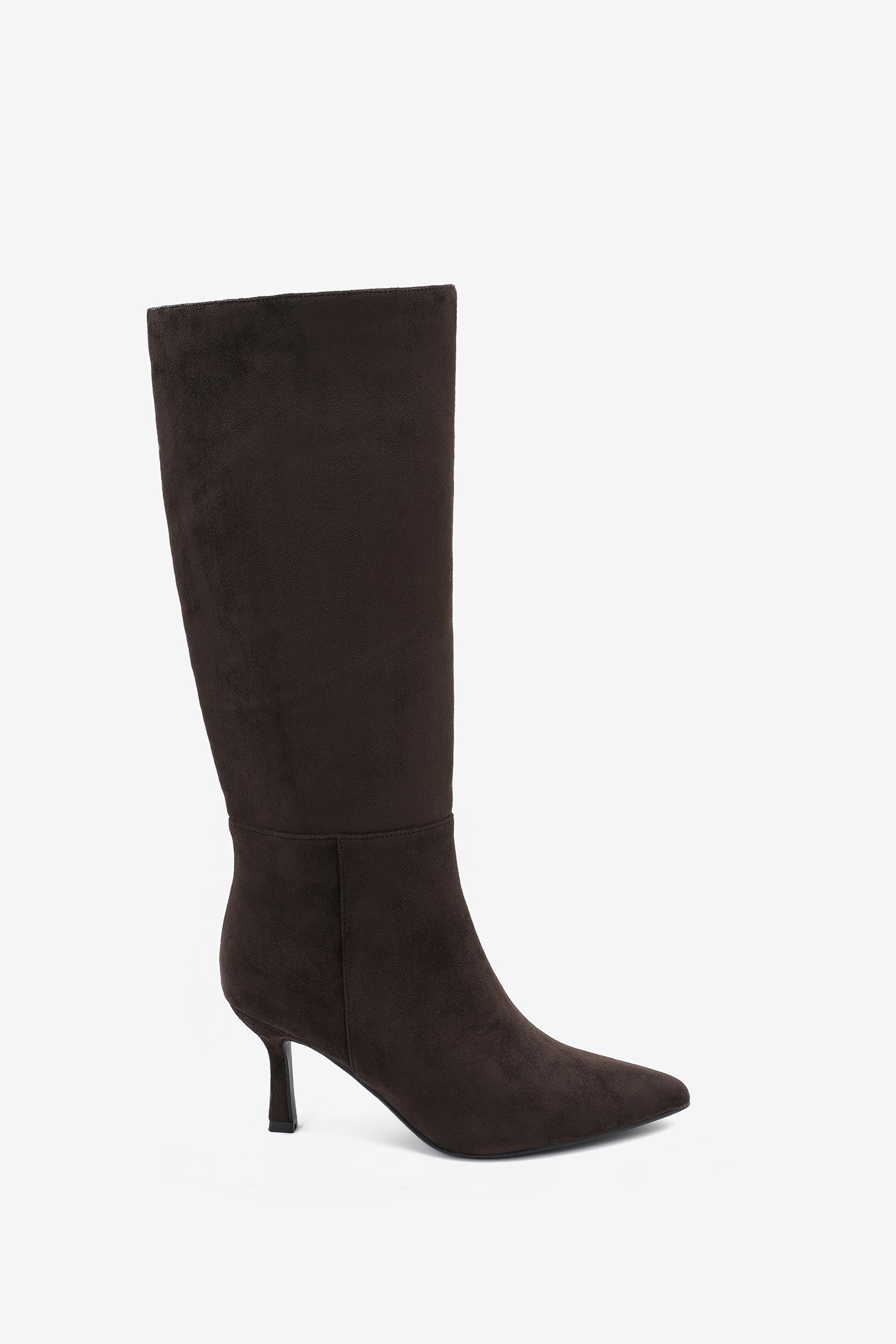 Elena Stiefel Wildleder Braun