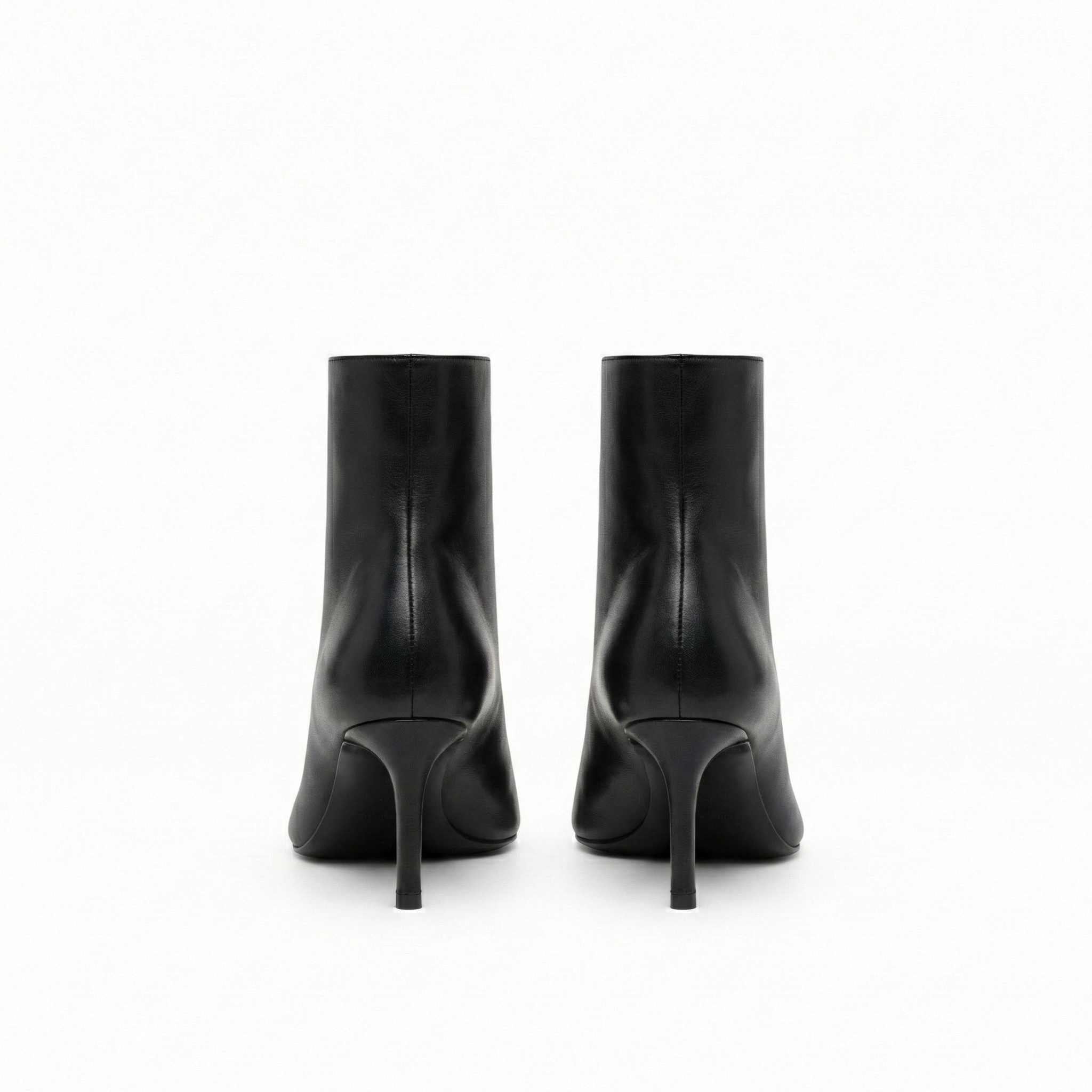 Diva Bottines Cuir Noir