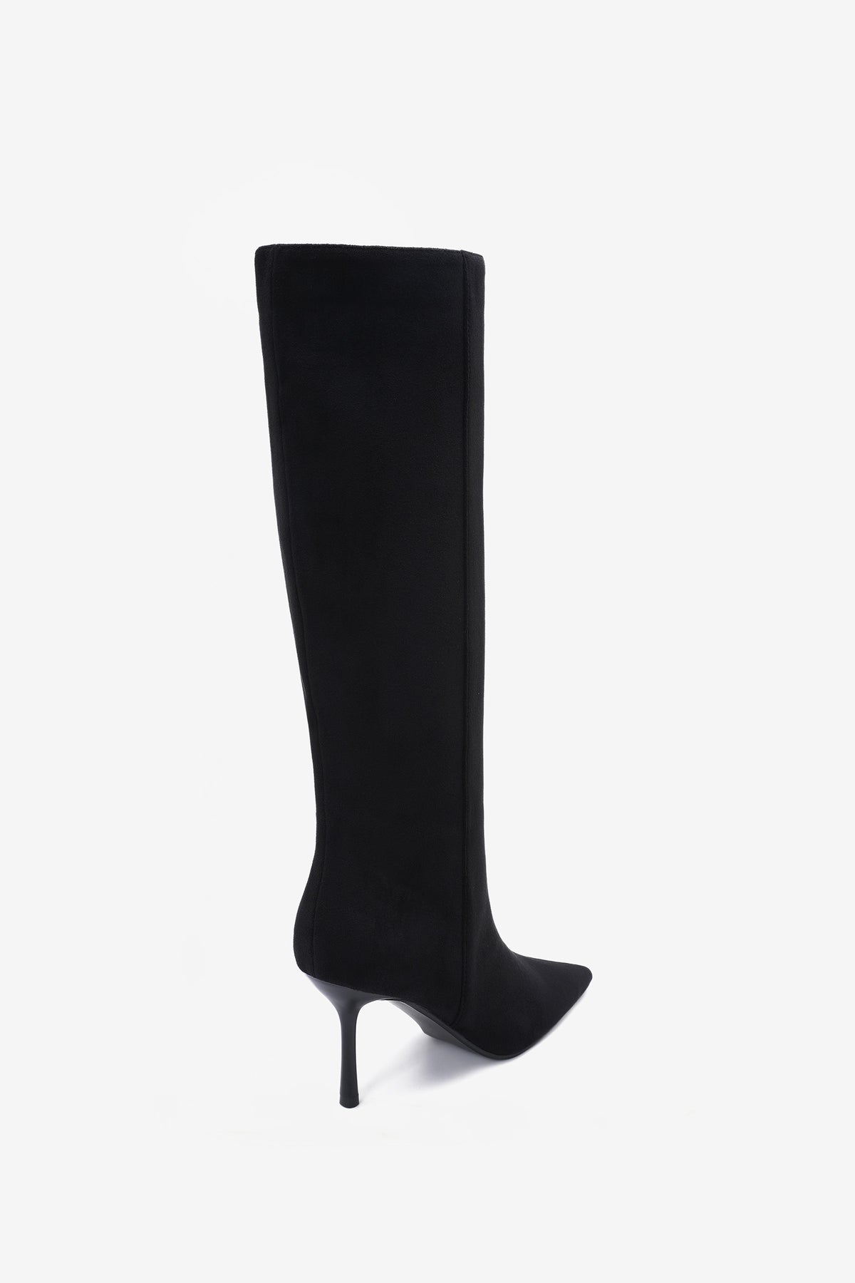 Ginevra Bottes Hautes Talons Noir