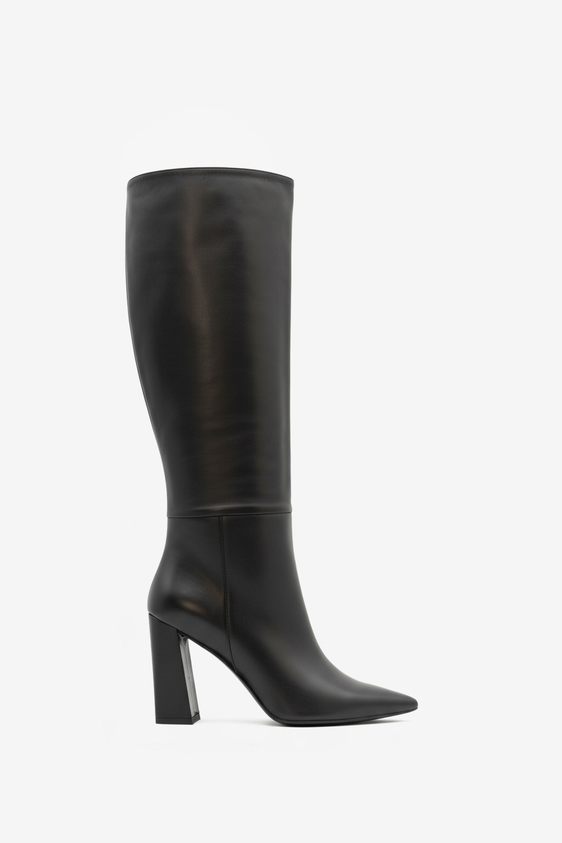 Giuseppa Lederstiefel Schwarz