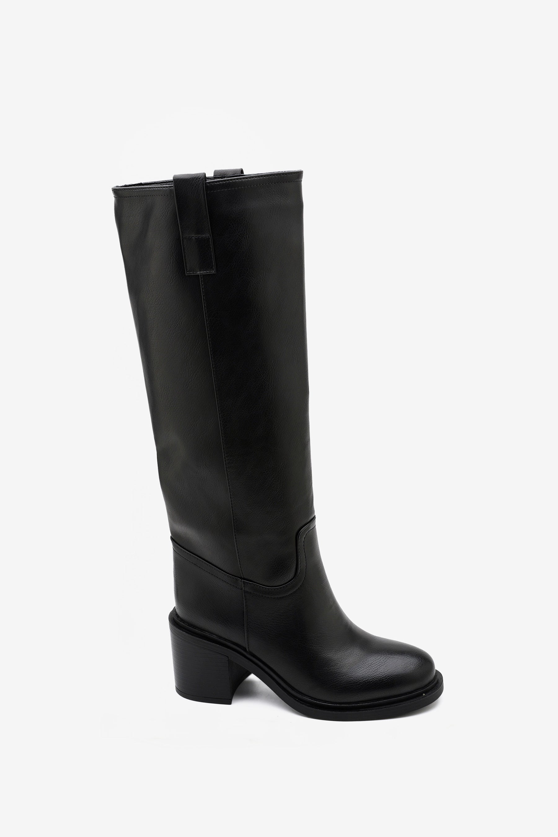 Harper Black Riding Boots