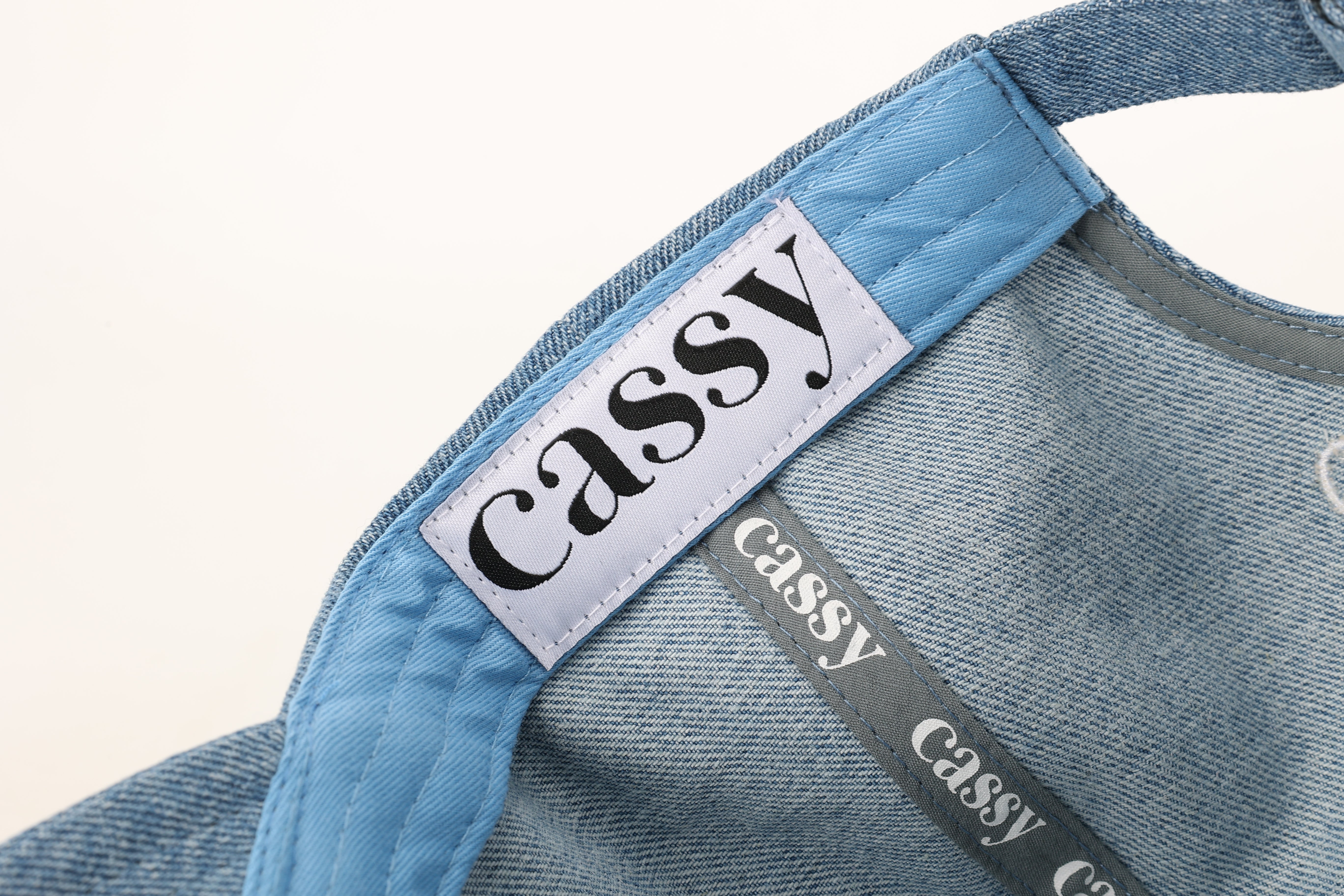 Casquette Triple C - Jean - Mode Femme | Cassy
