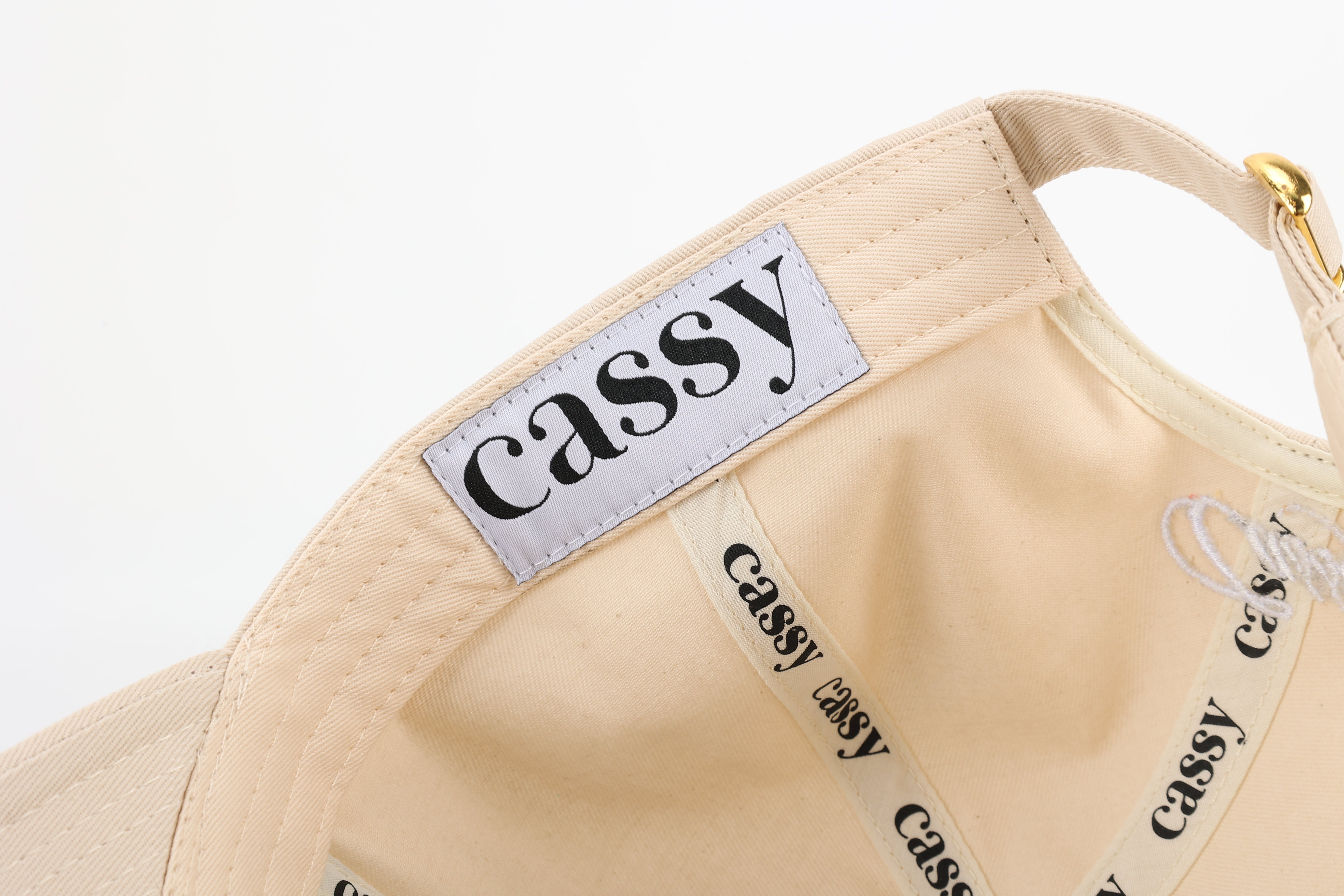 Casquette Triple C - Beige Clair - Mode Femme | Cassy