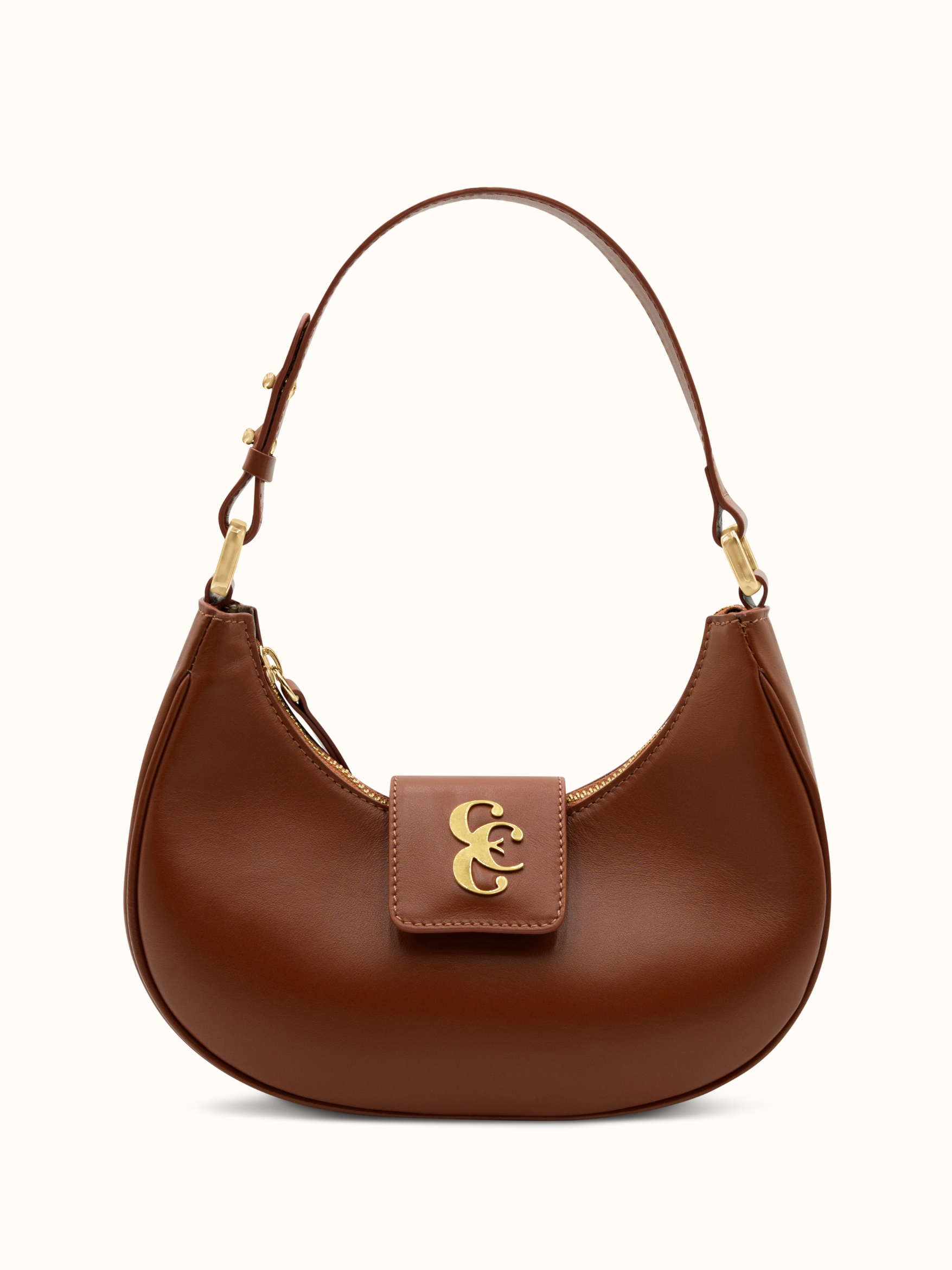 Sac à main Siena en cuir - Camel - Mode Femme | Cassy