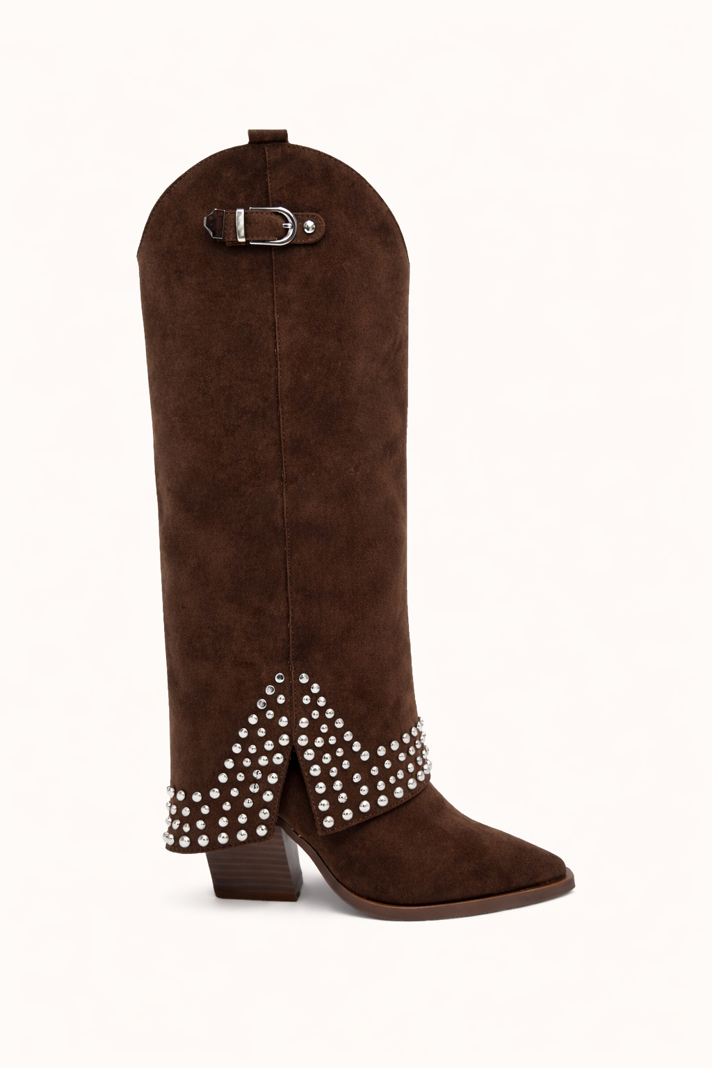 Iris Bottes Santiags Guêtres marron - Mode Femme | Cassy