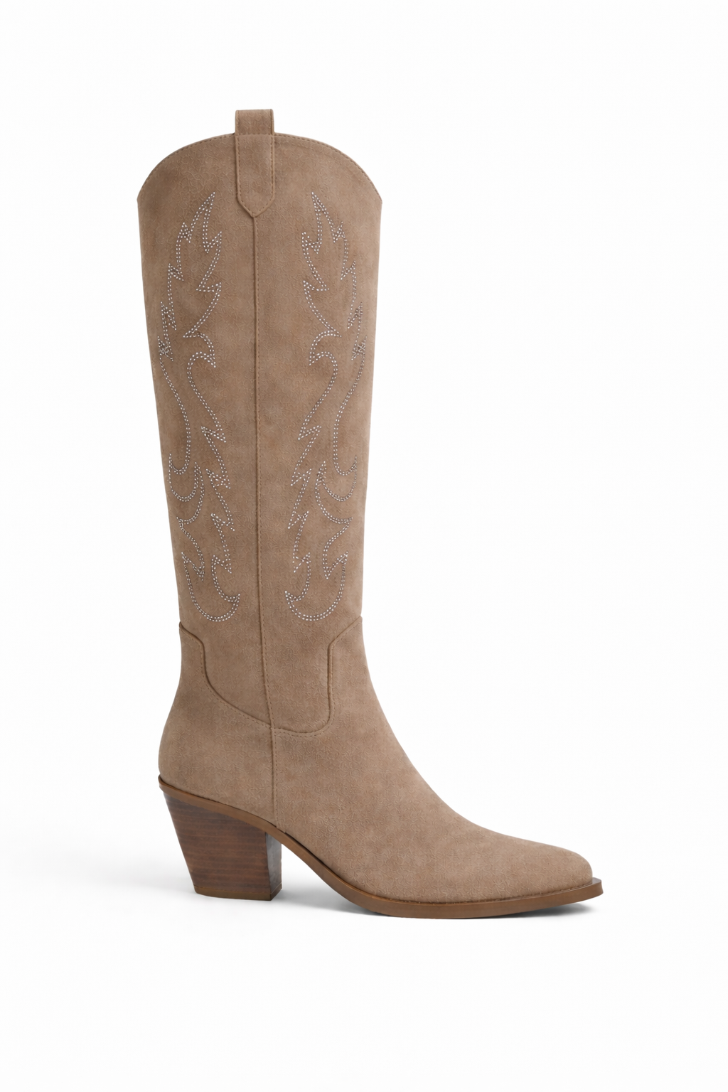Rosie Bottes Santiags Taupe - Mode Femme | Cassy