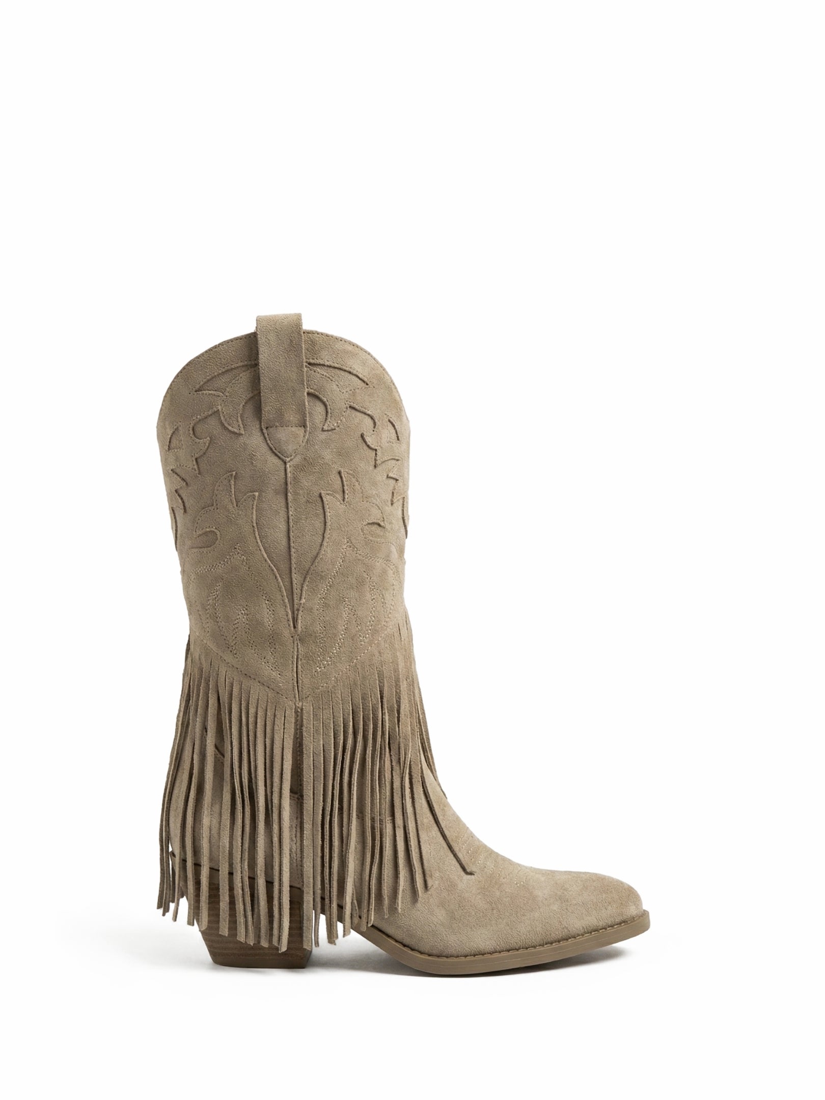 Daisy Bottines Santiags Taupe - Mode Femme | Cassy