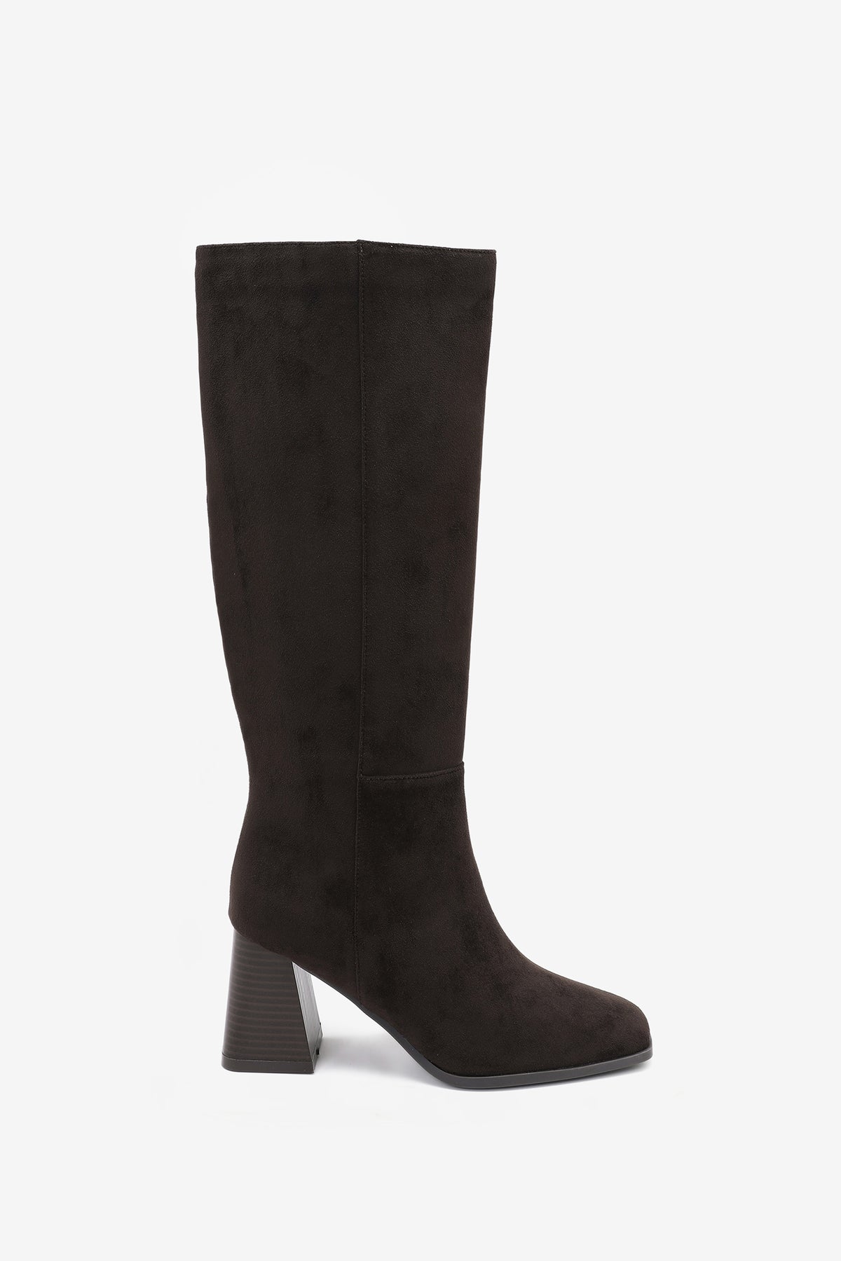 Livia Bottes Talons Large Marron