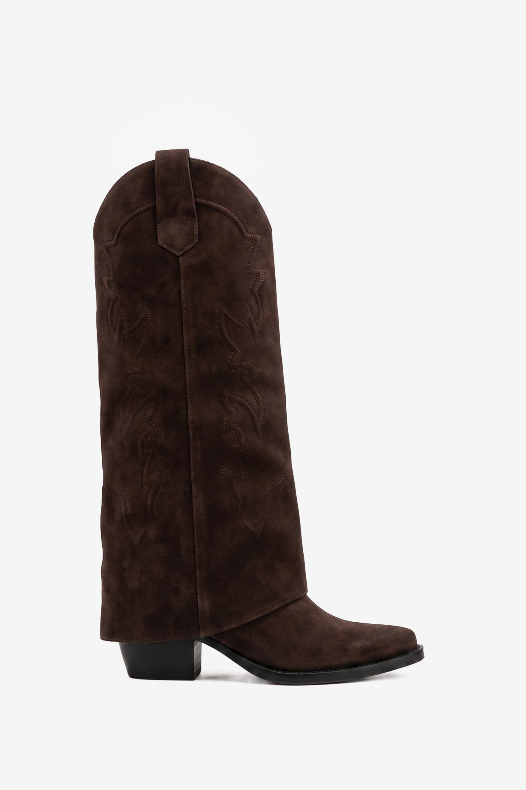 Nina Bottes Santiags Guêtres Marron