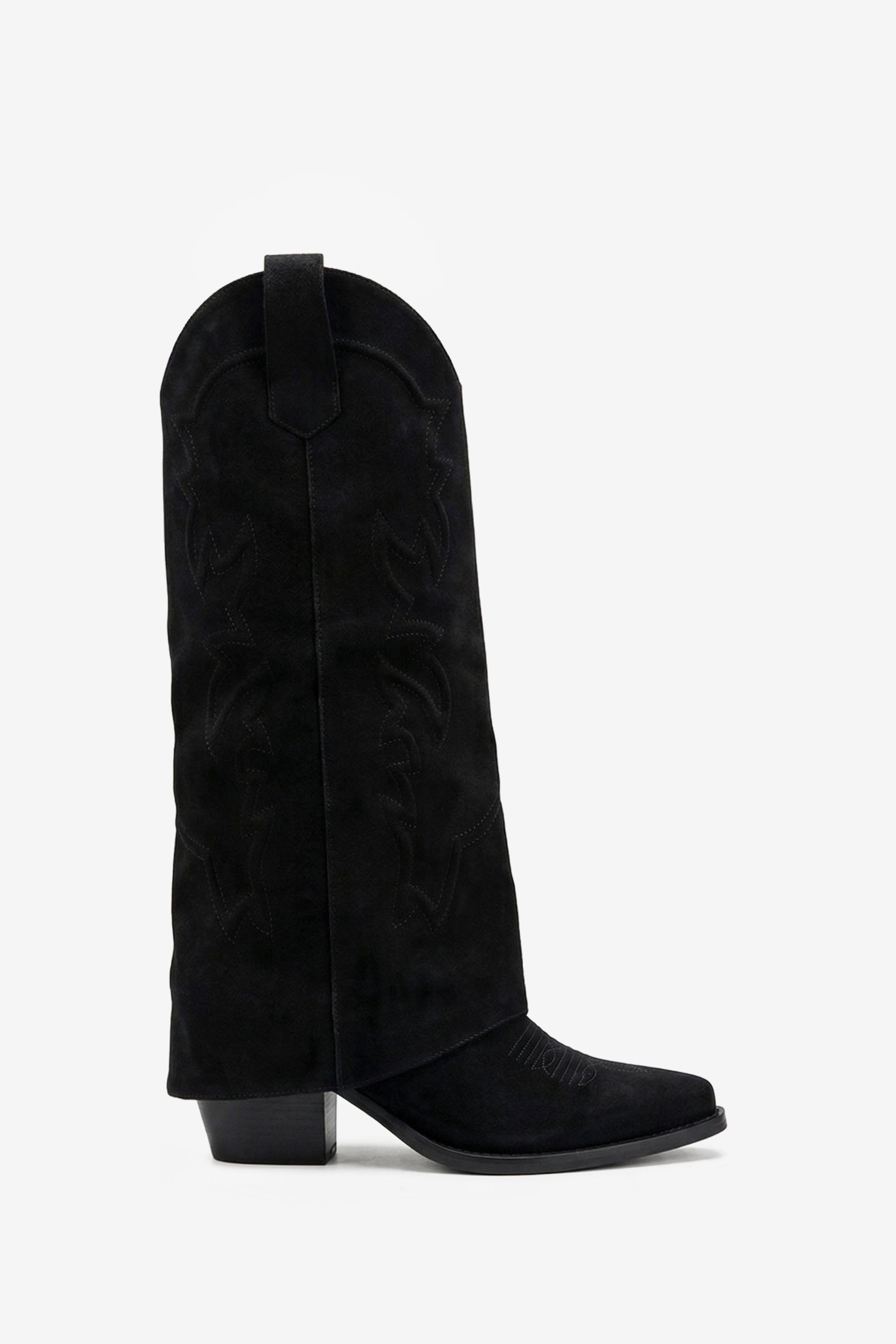 Nina Bottes Santiags Guêtres Noir