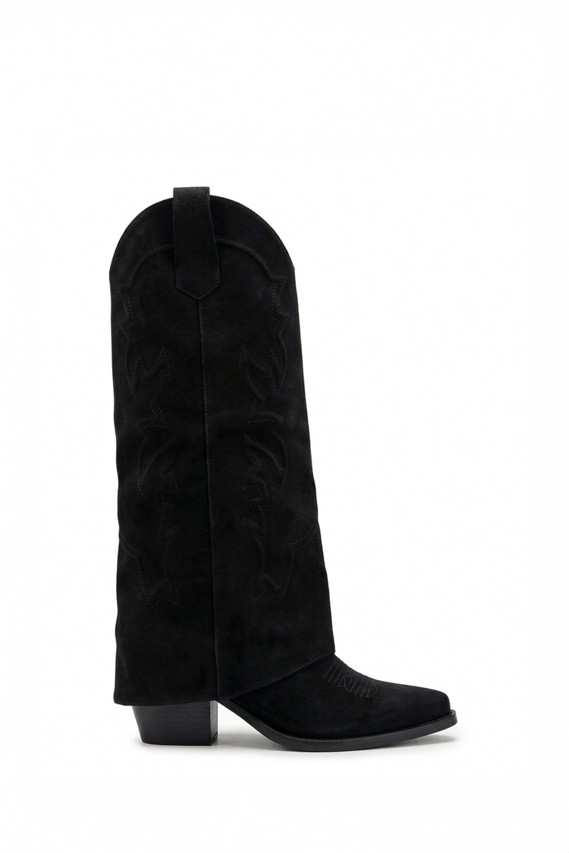 Nina Bottes Santiags Guêtres Noir - Mode Femme | Cassy