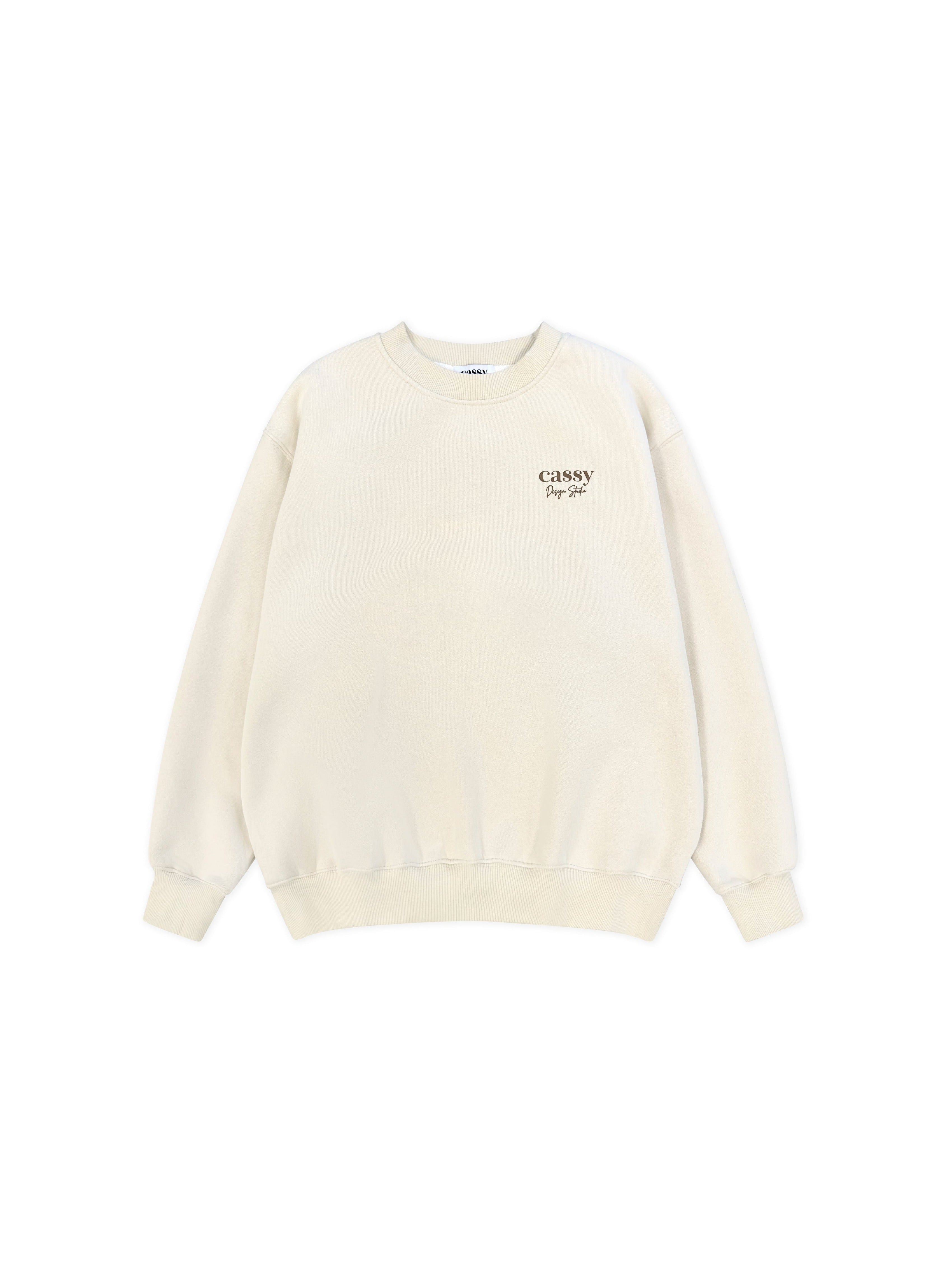 Sweat oversized CASSY design studio - crème - Mode Femme | Cassy