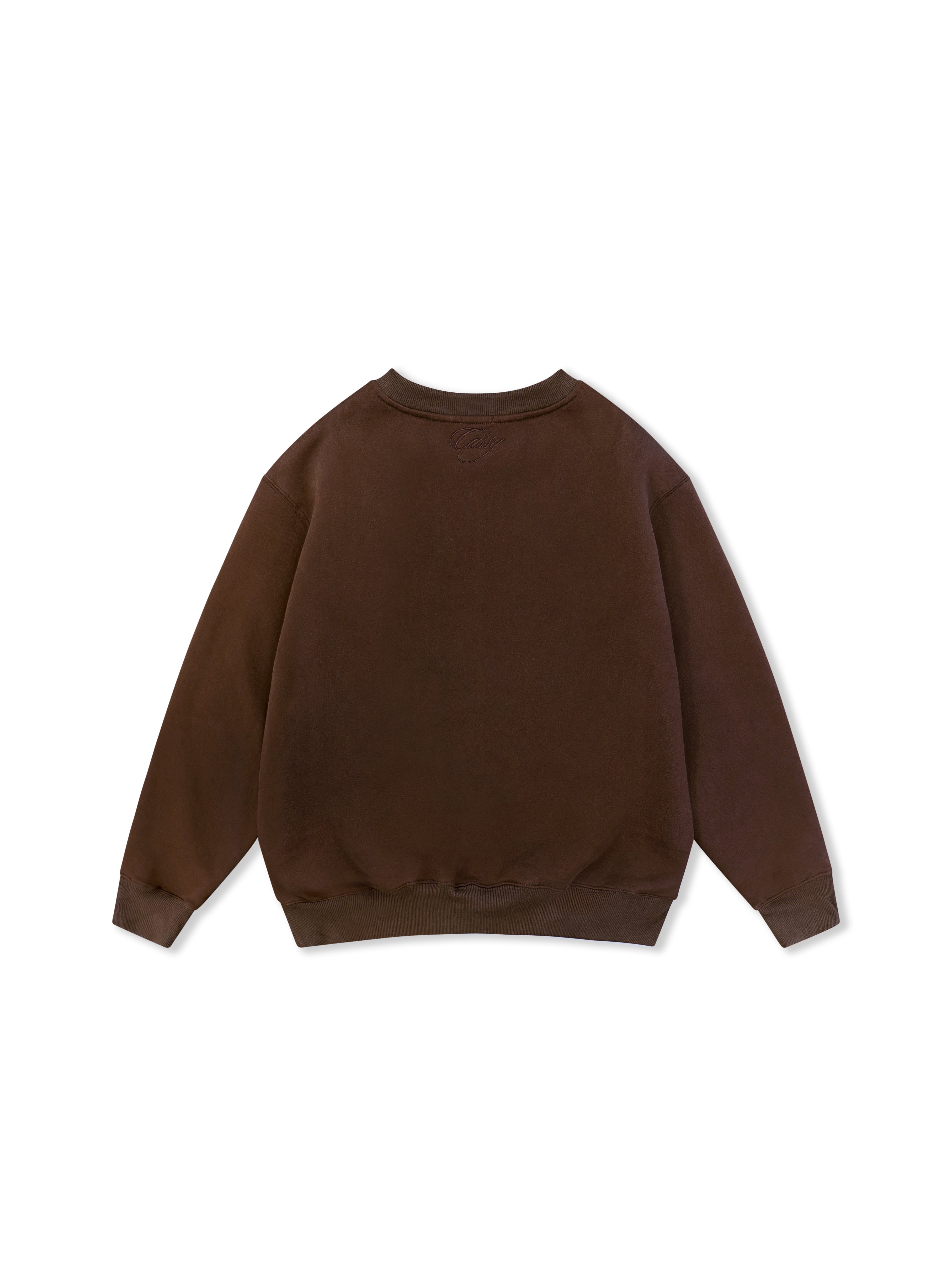 Sweat oversized CASSY design studio - chocolat - Mode Femme | Cassy