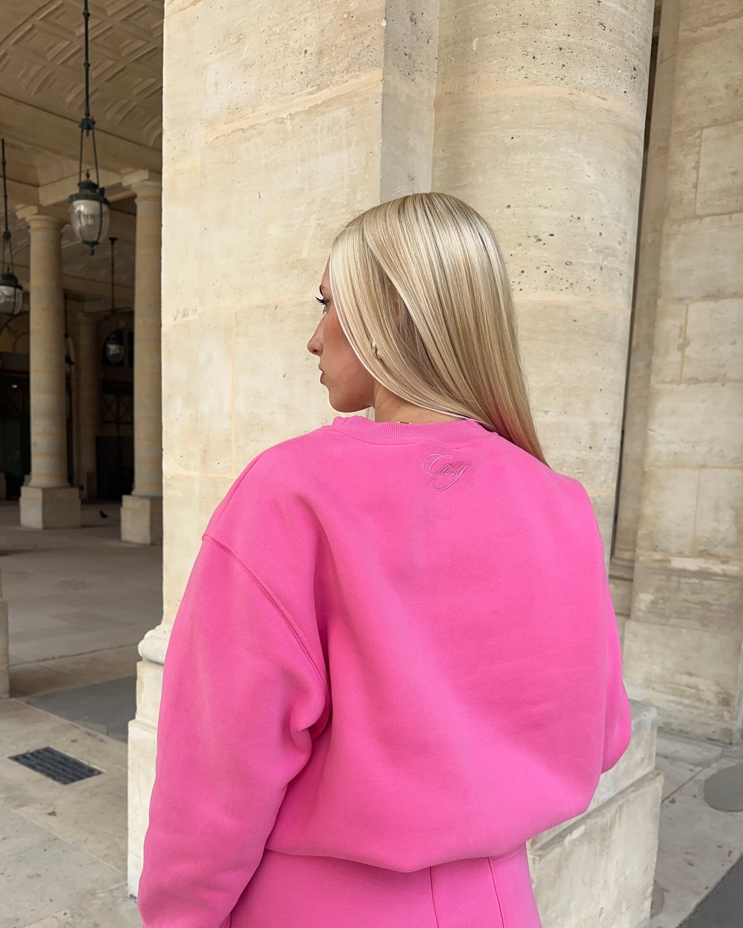 Sweat oversized CASSY design studio - bonbon - Mode Femme | Cassy