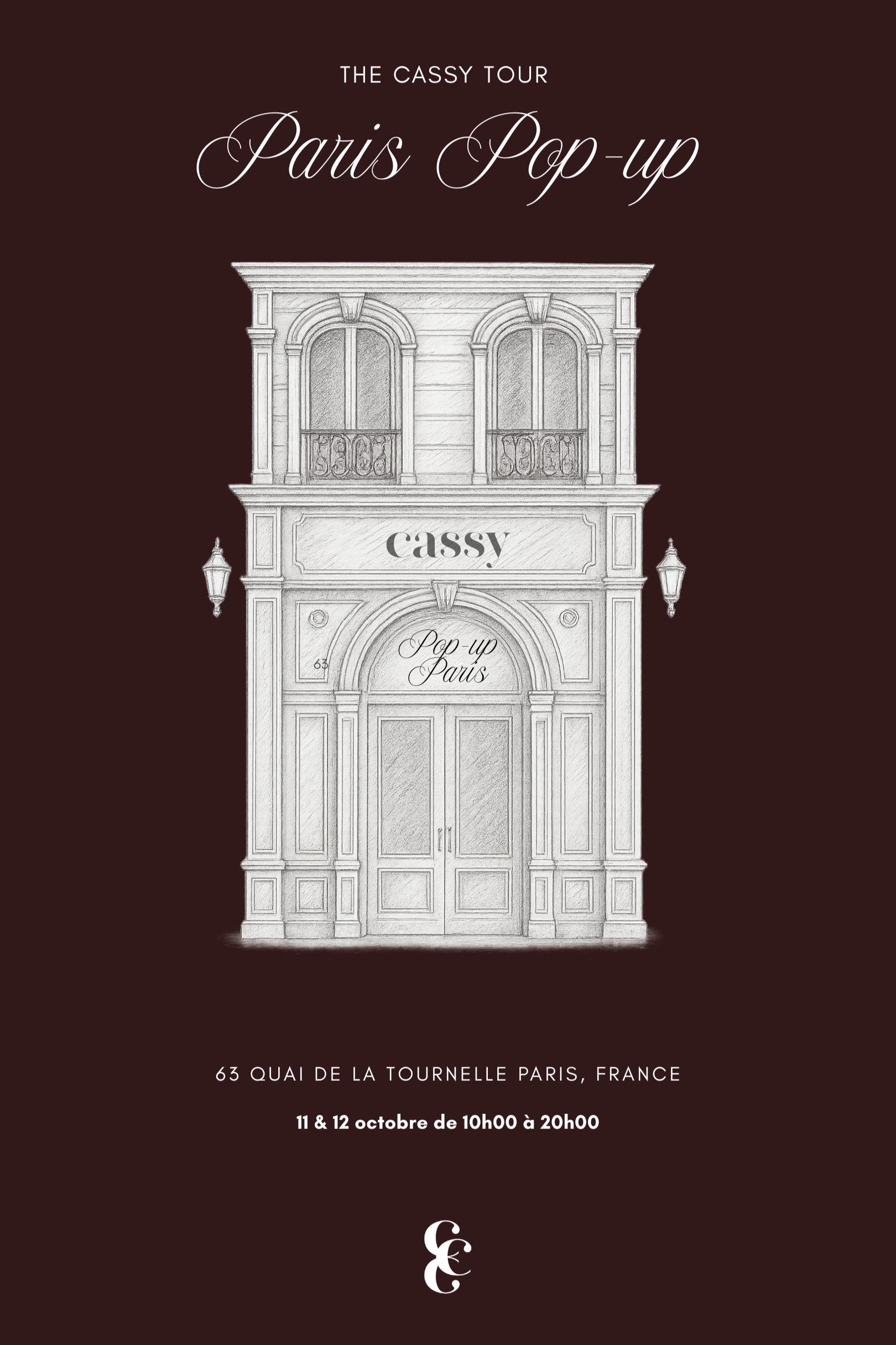 Cassy In Paris : Pop-up