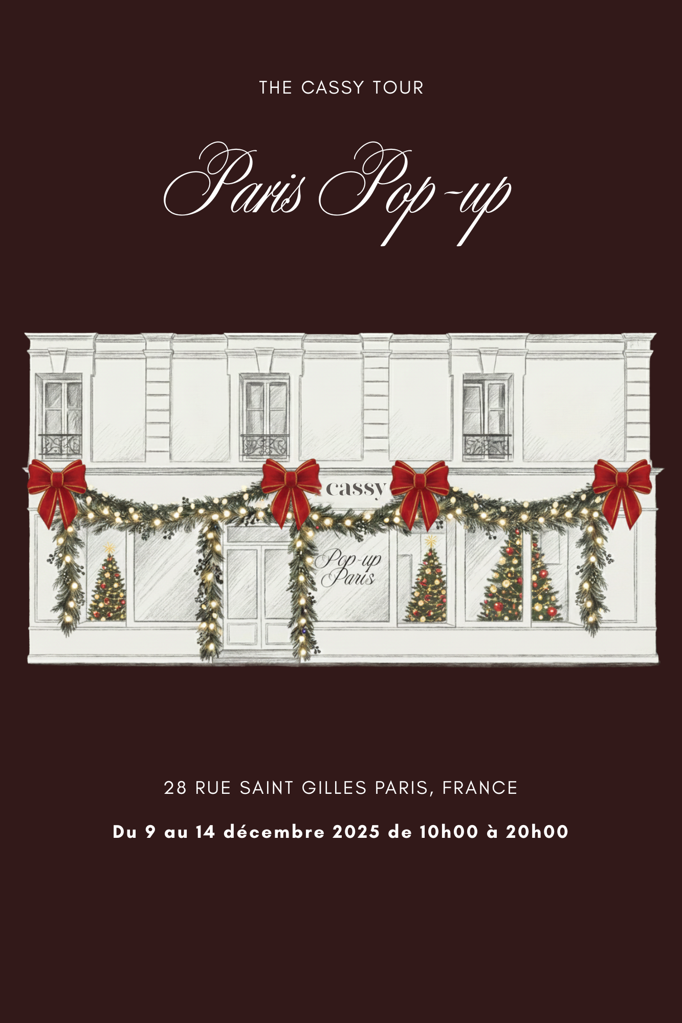 Cassy In Paris : 2ème Pop-up