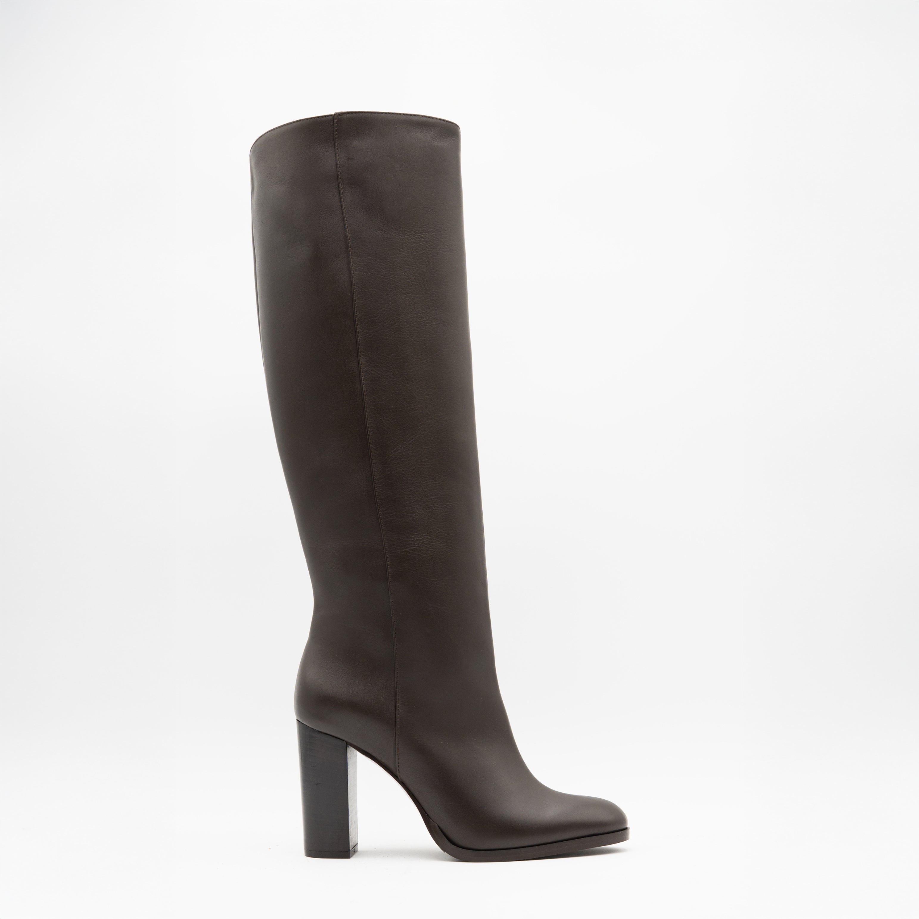 Brunella Black Leather Boots