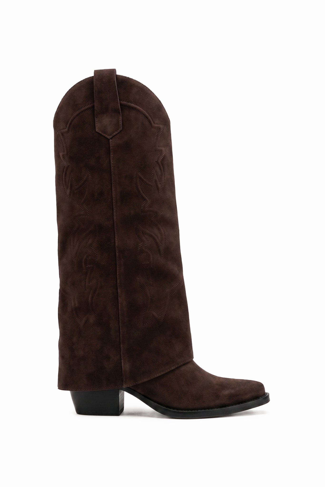 Nina Bottes Santiags Guêtres Marron