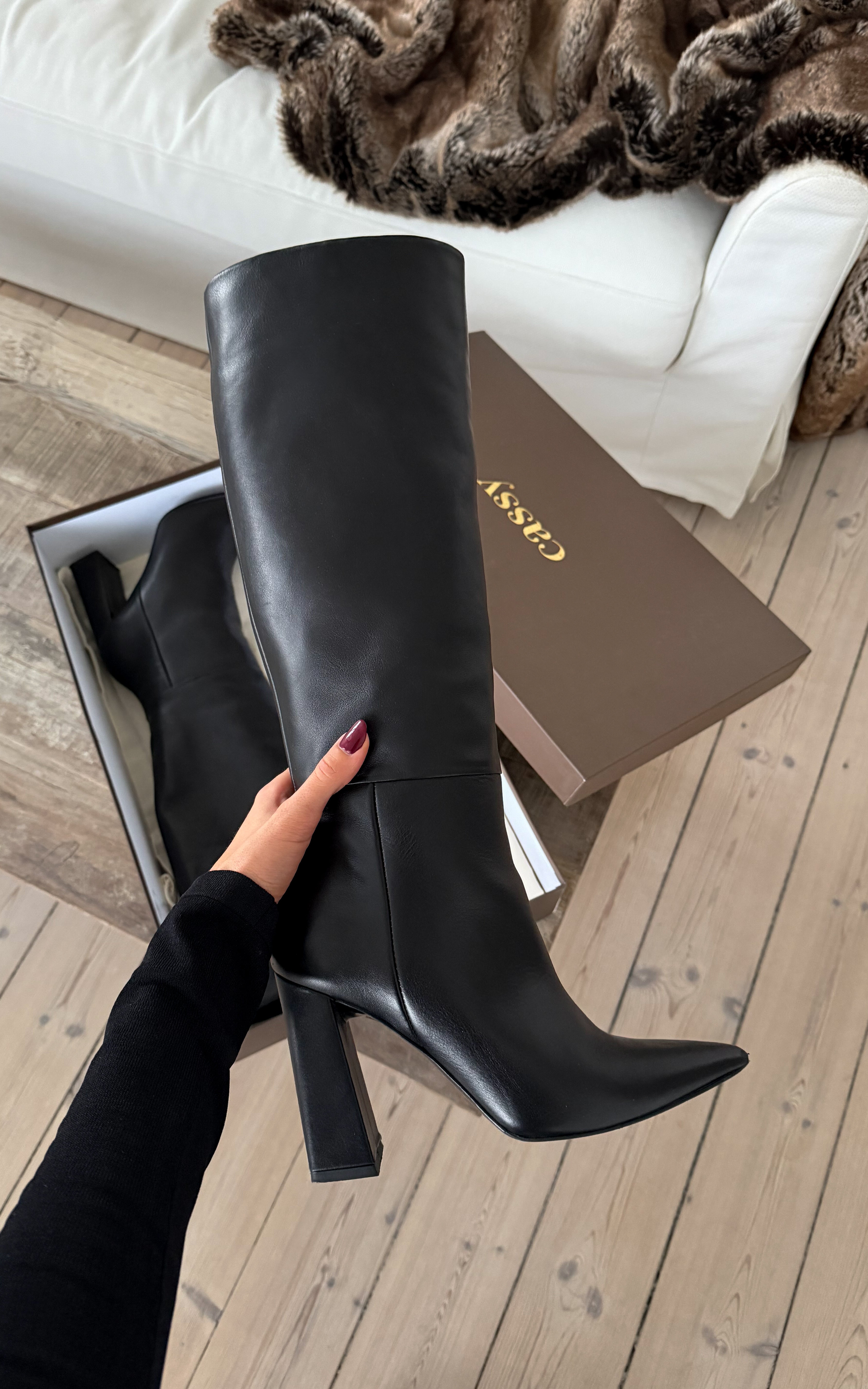 Giuseppa Leather Boots