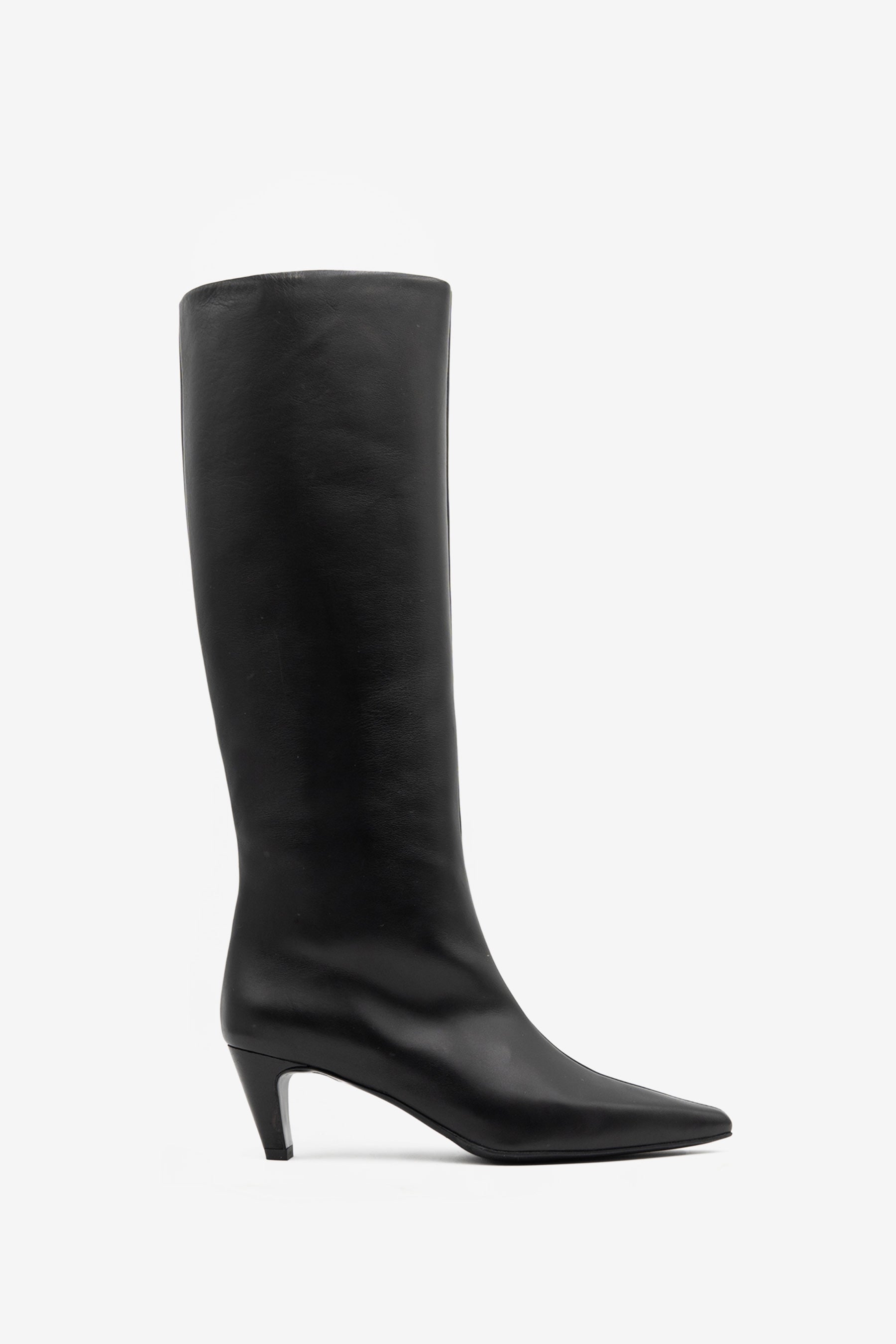 Adalisa Bottes Cuir Noir