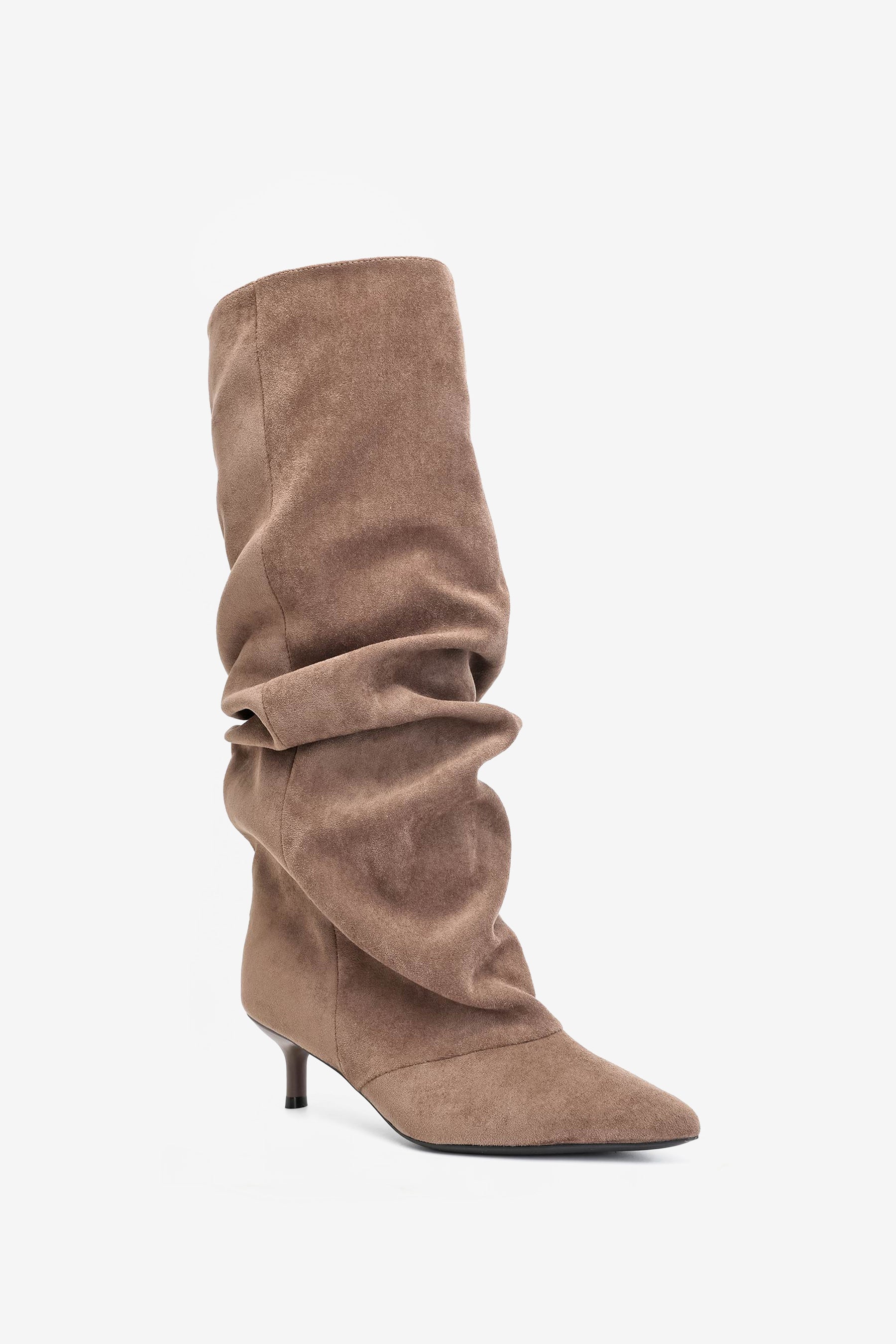 Alessia Bottes Talon Kitten Taupe