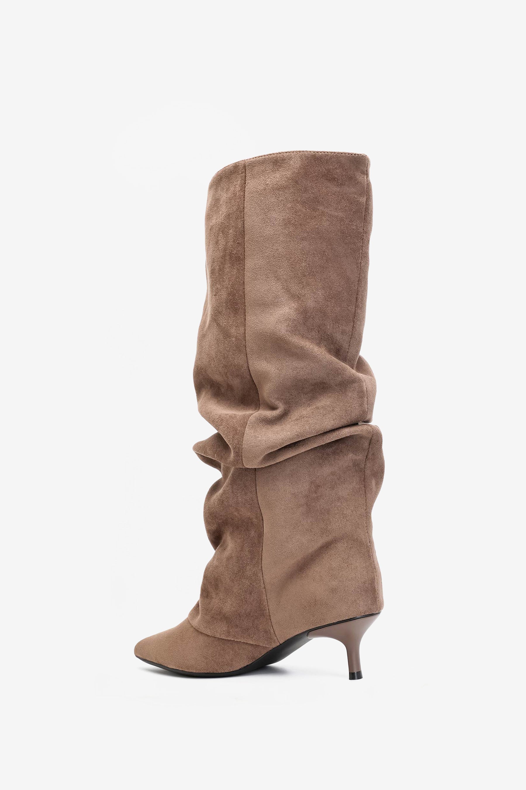 Alessia Bottes Talon Kitten Taupe