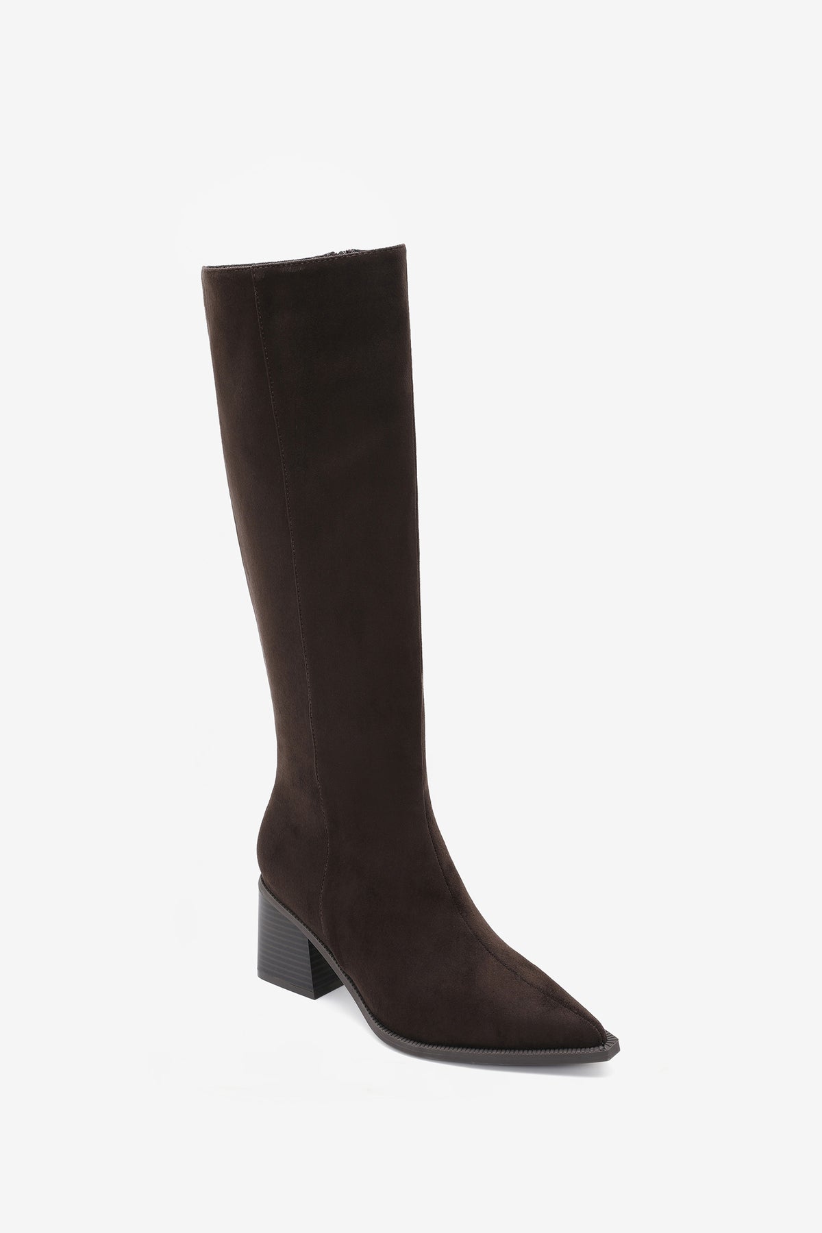 Ambre Stiefel Brauner Blockabsatz