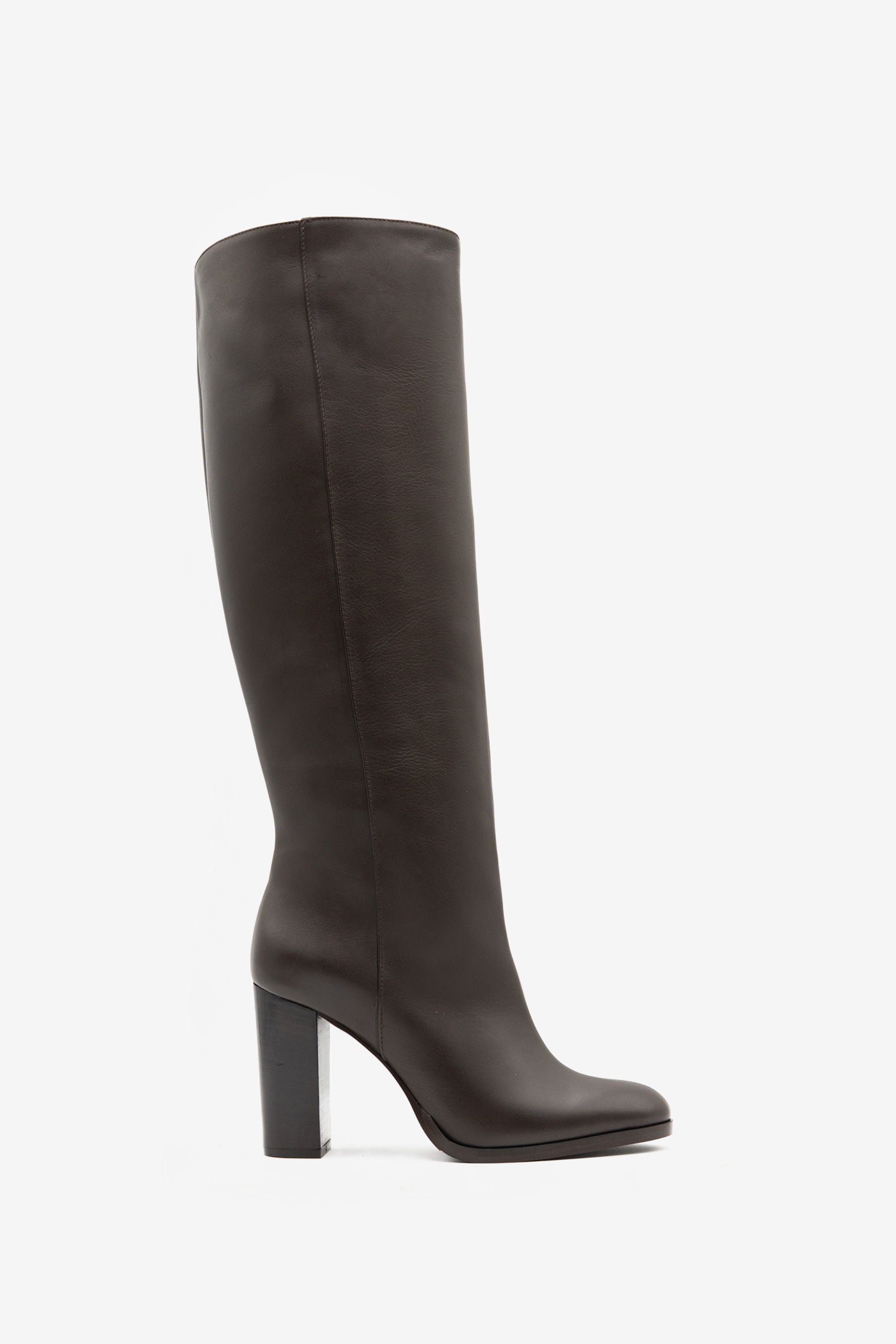 Brunella Bottes Cuir Marron