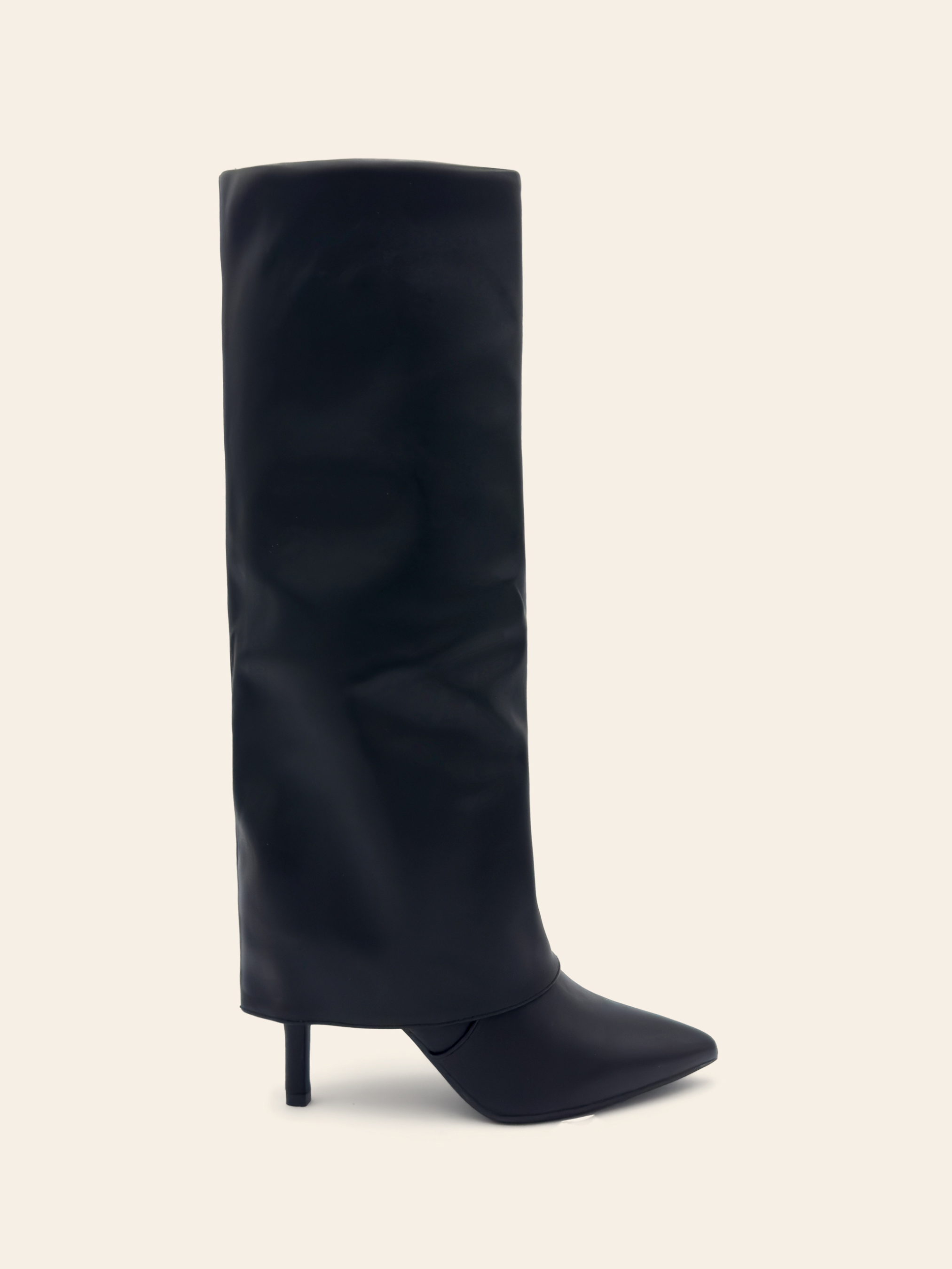 Bottes noires talons hauts shop