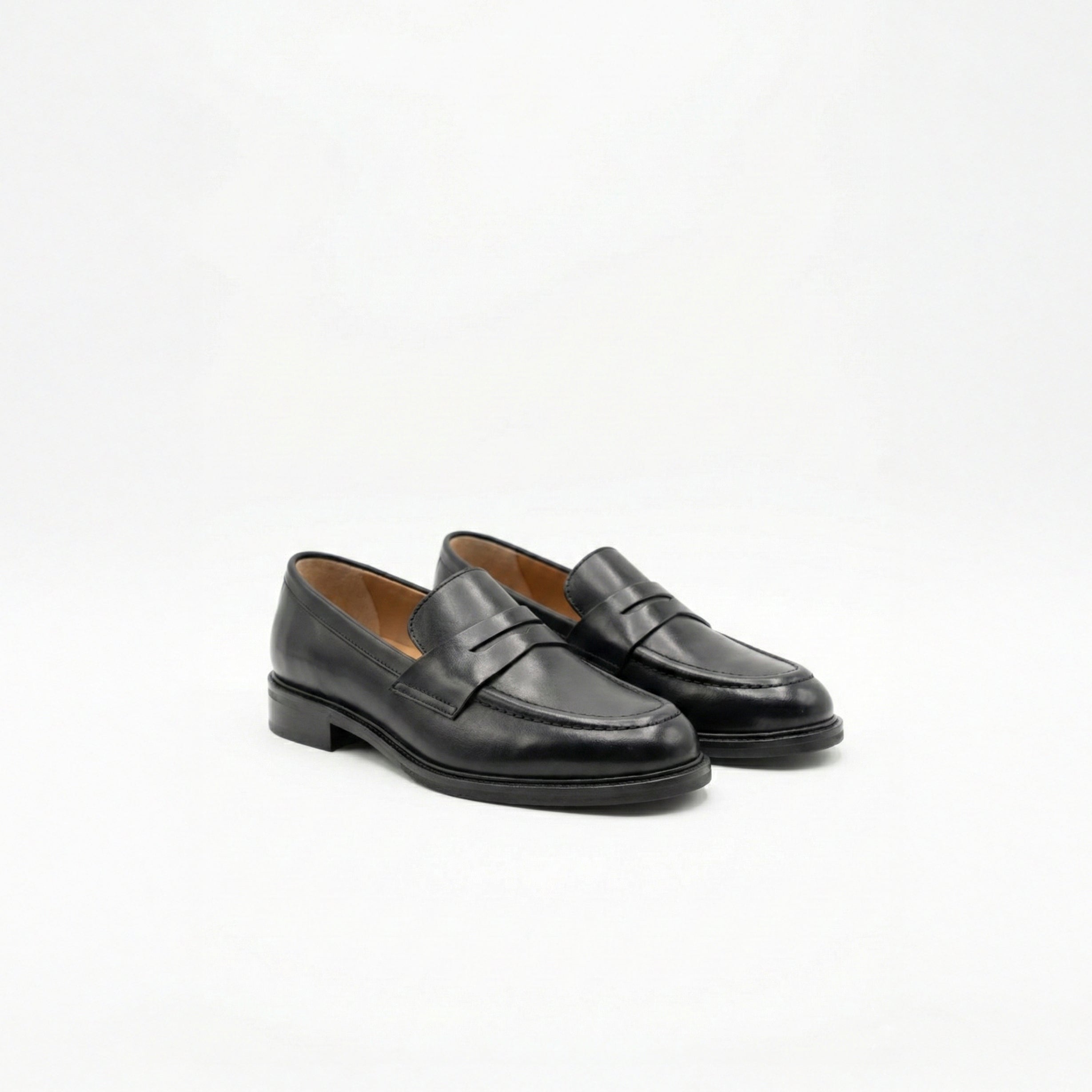 Aurora Mocassins Cuir Noir