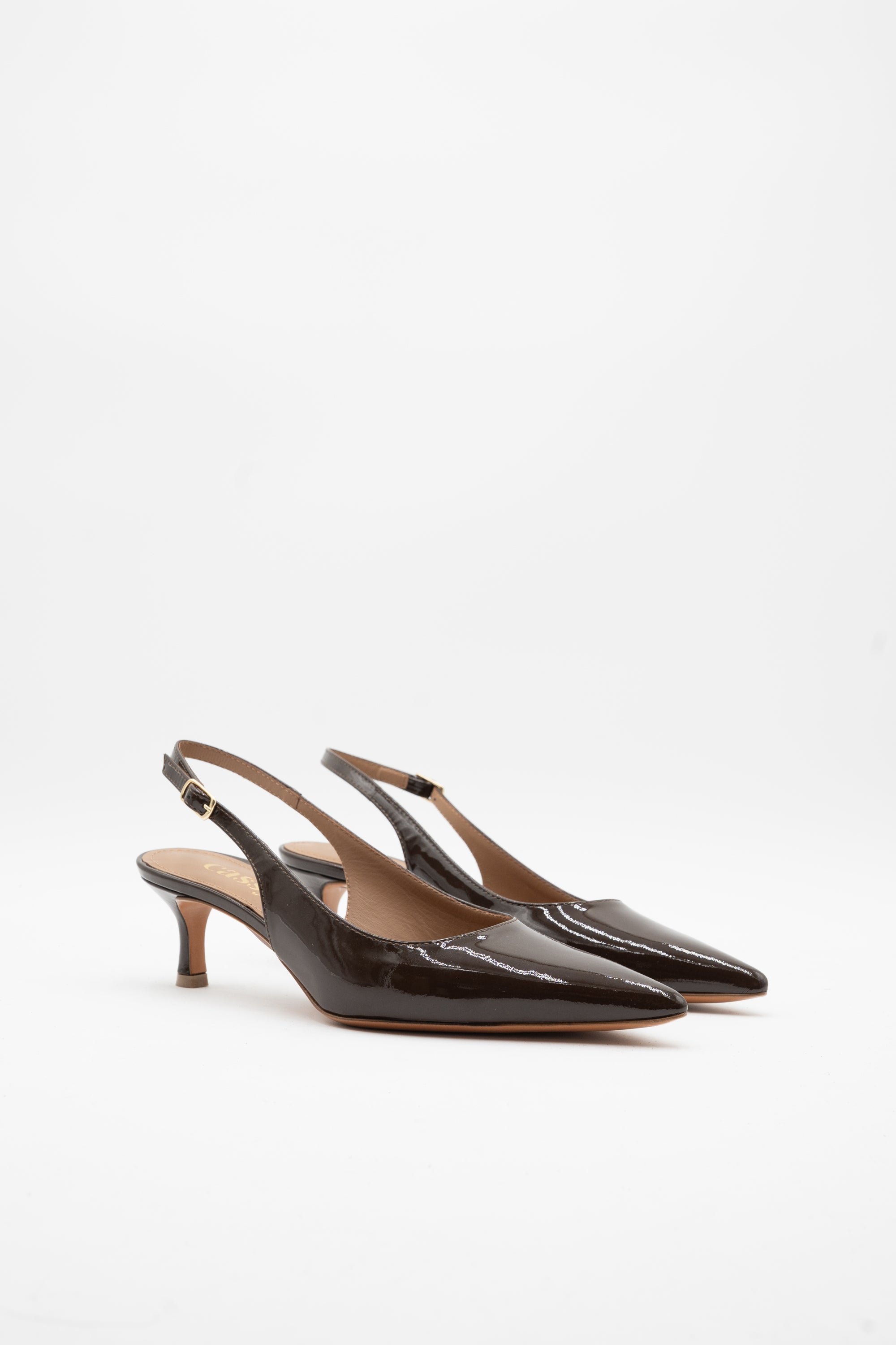 Maria Escarpins Cuir Marron - Mode Femme | Cassy