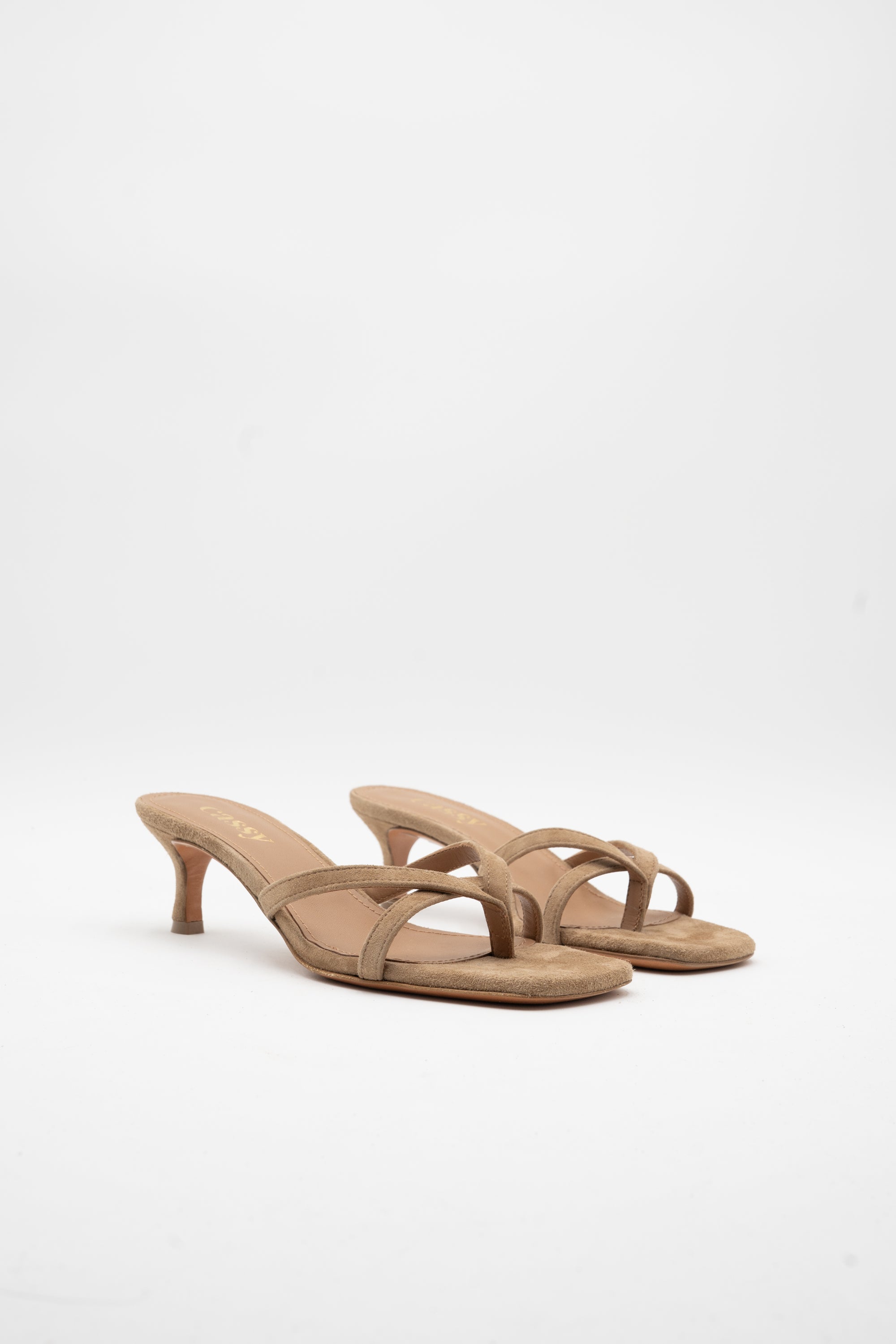 Mules Daim Beige - Mode Femme | Cassy