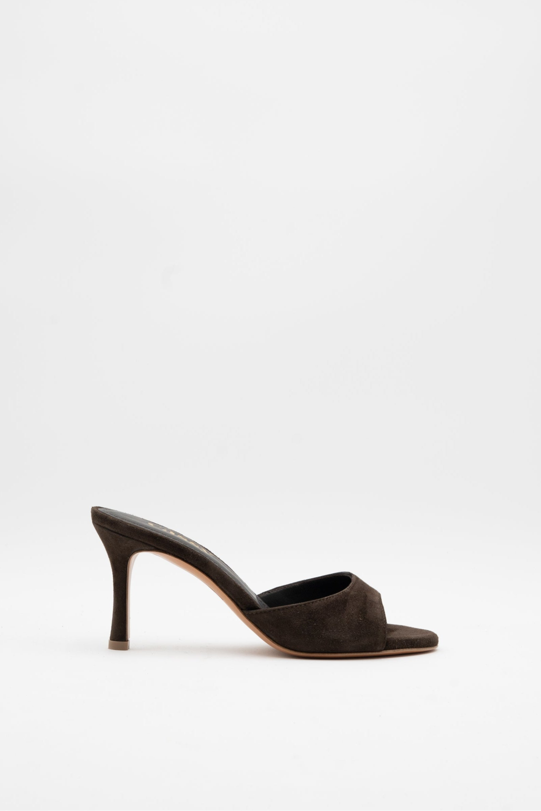 Simona Mules Daim Marron - Mode Femme | Cassy