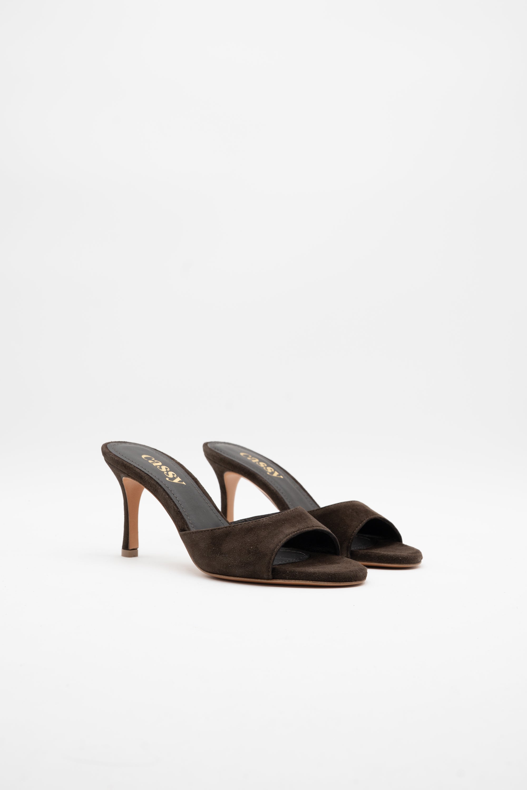 Mules Daim Marron - Mode Femme | Cassy