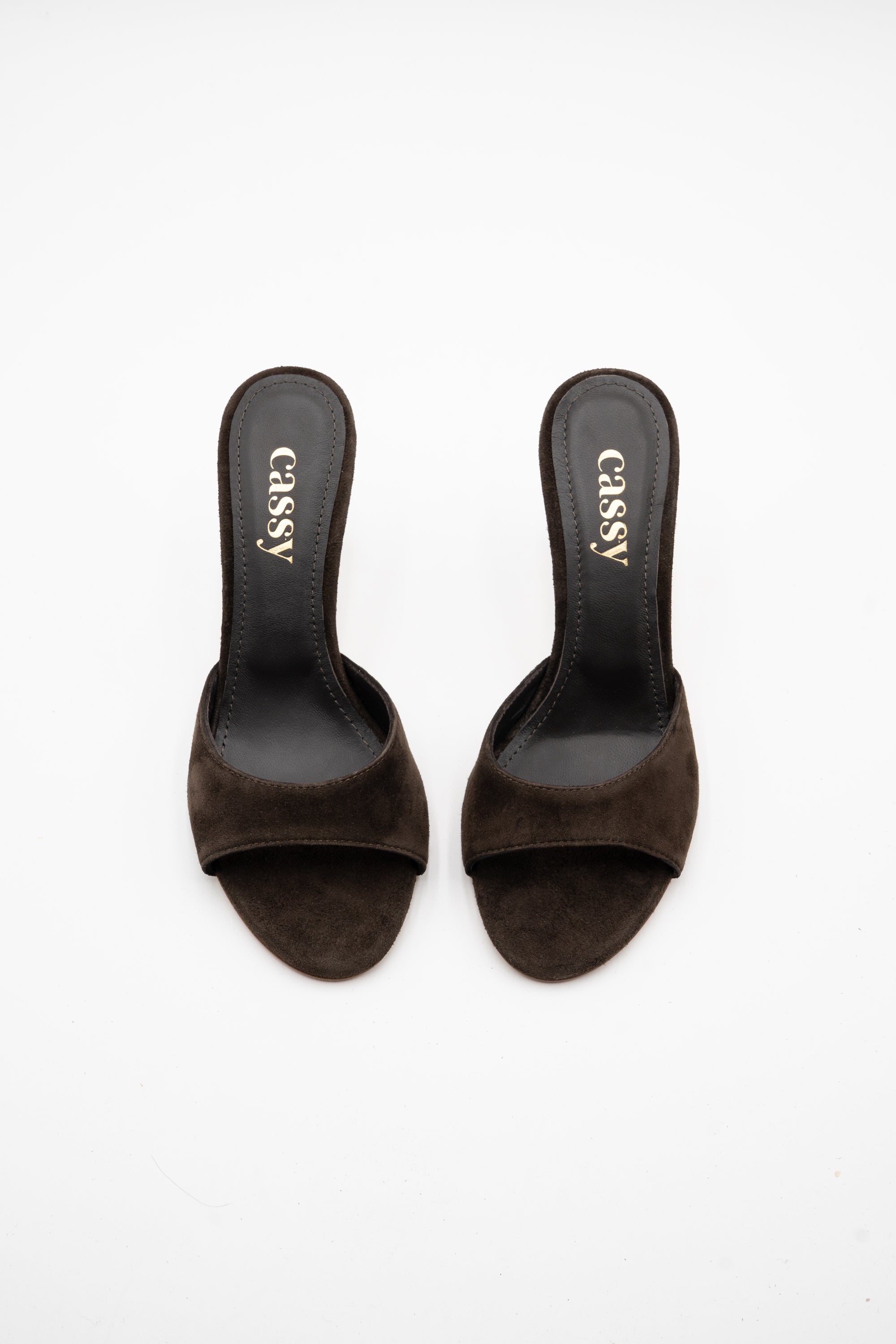 Mules Daim Marron - Mode Femme | Cassy