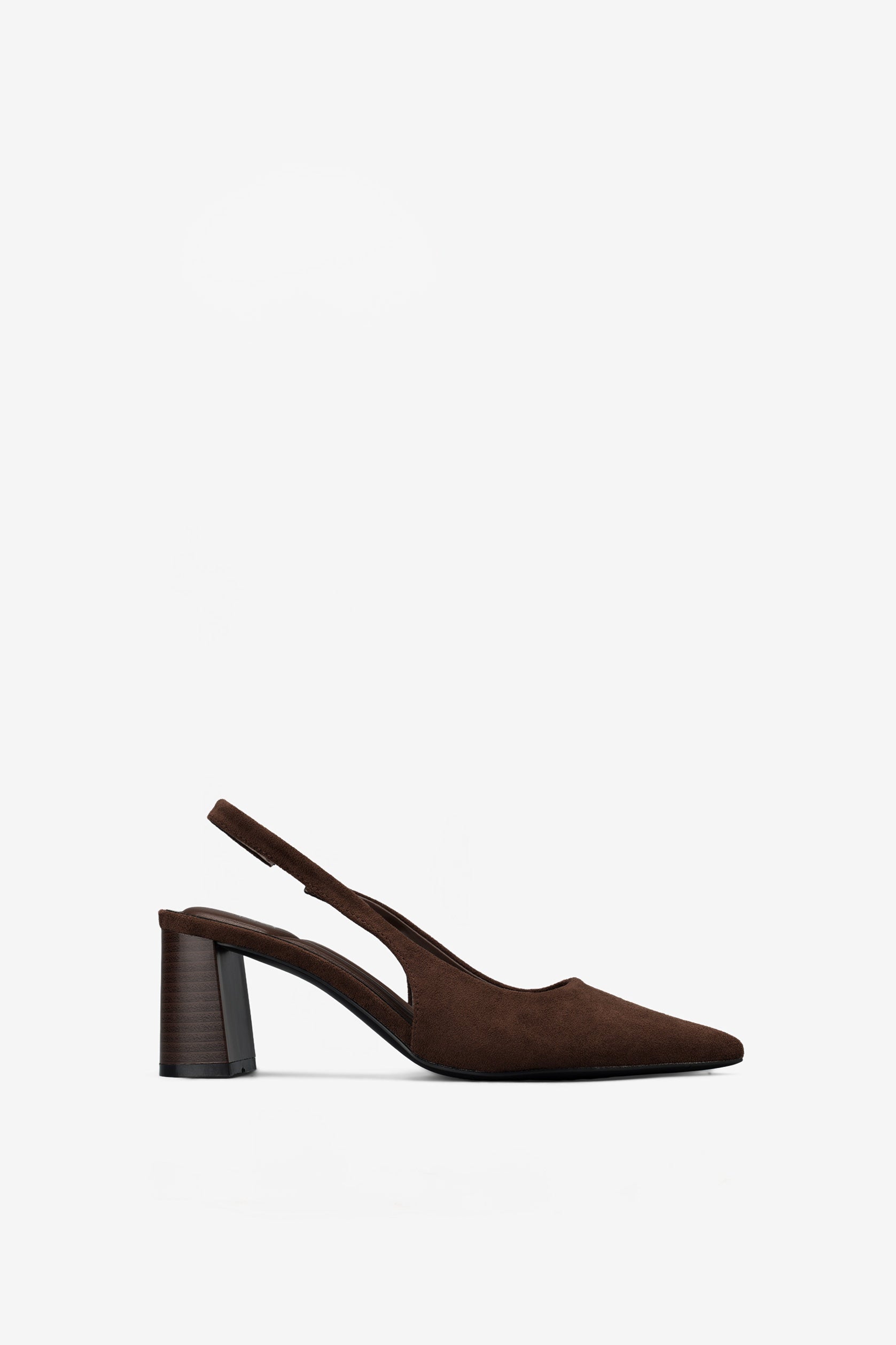 Garance Slingback-Pumps Braun