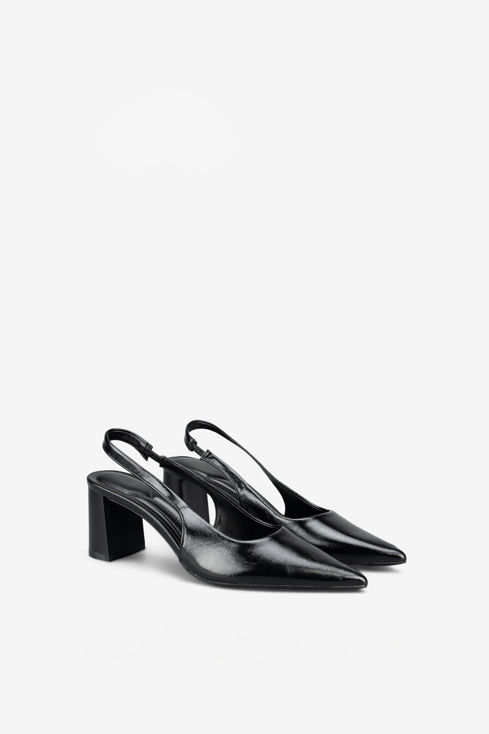 Garance Escarpins Slingback Noir