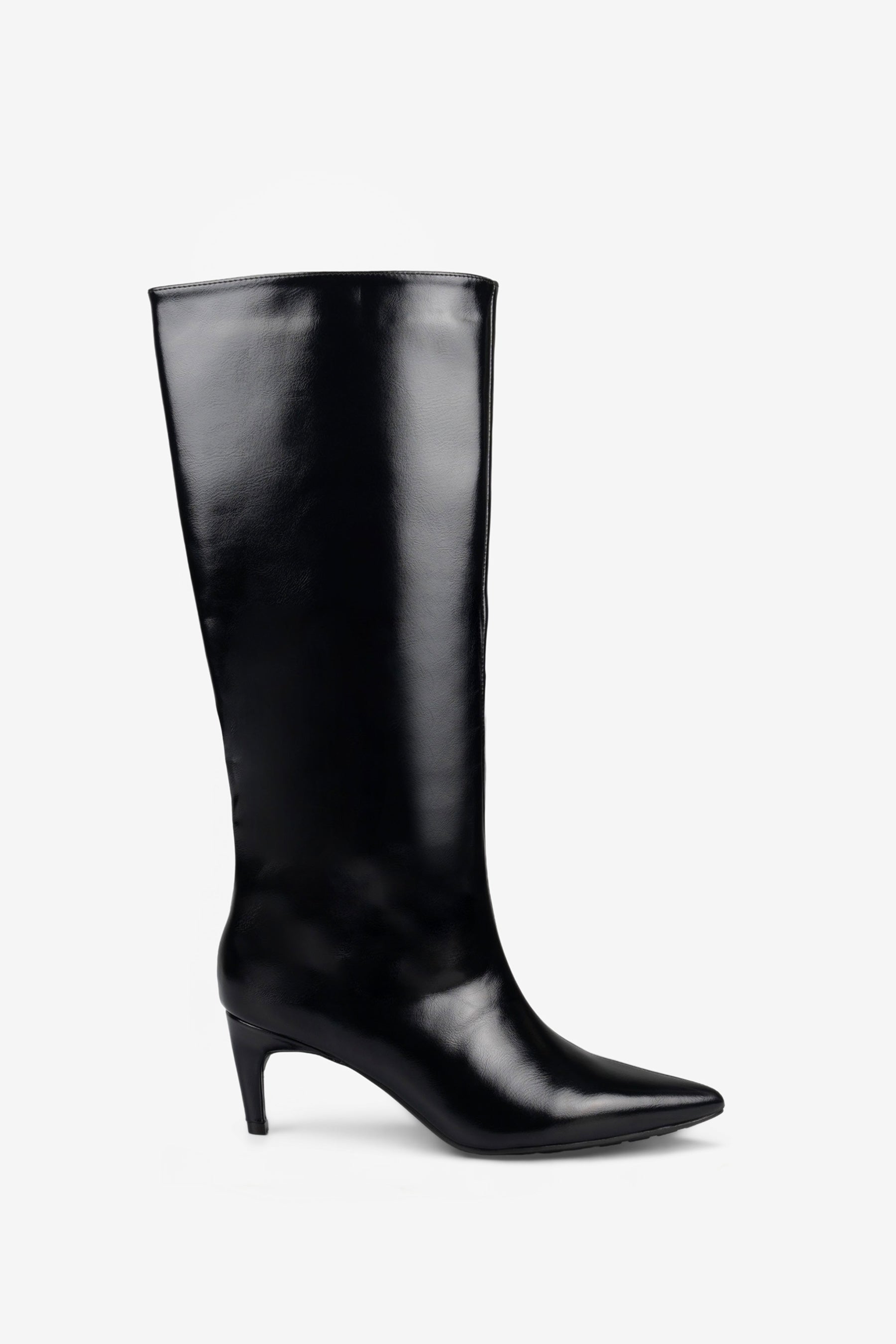 Ginevra Bottes Talon Kitten Noir