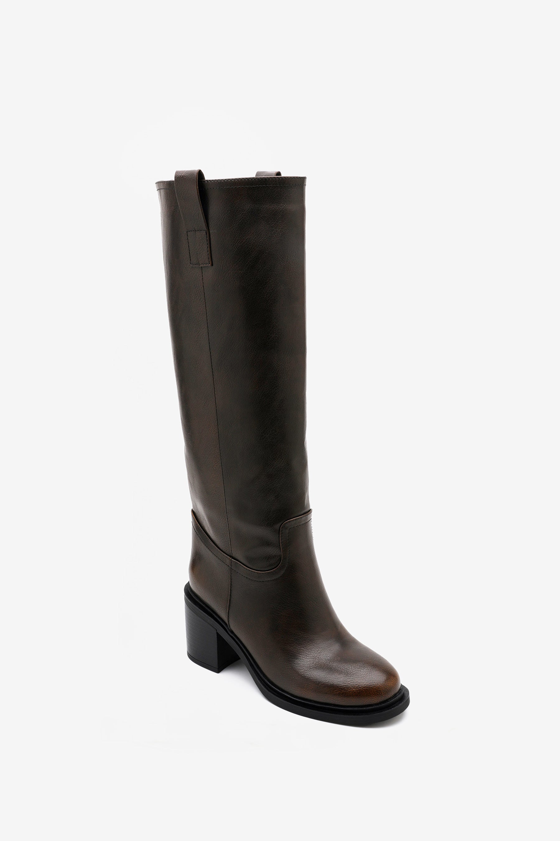 Harper Bottes Cavalière Marron