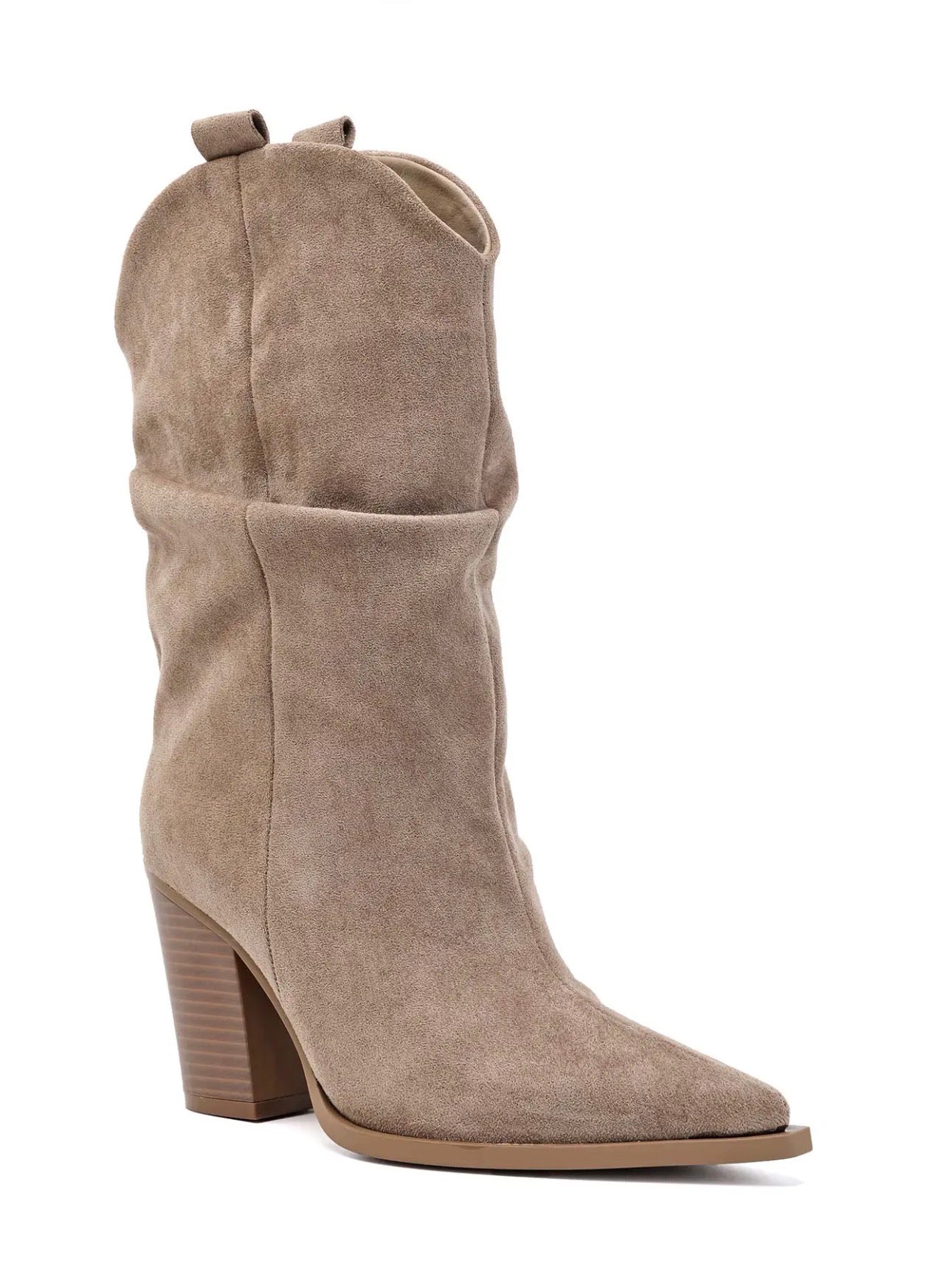 Bonnie Bottines Western Taupe