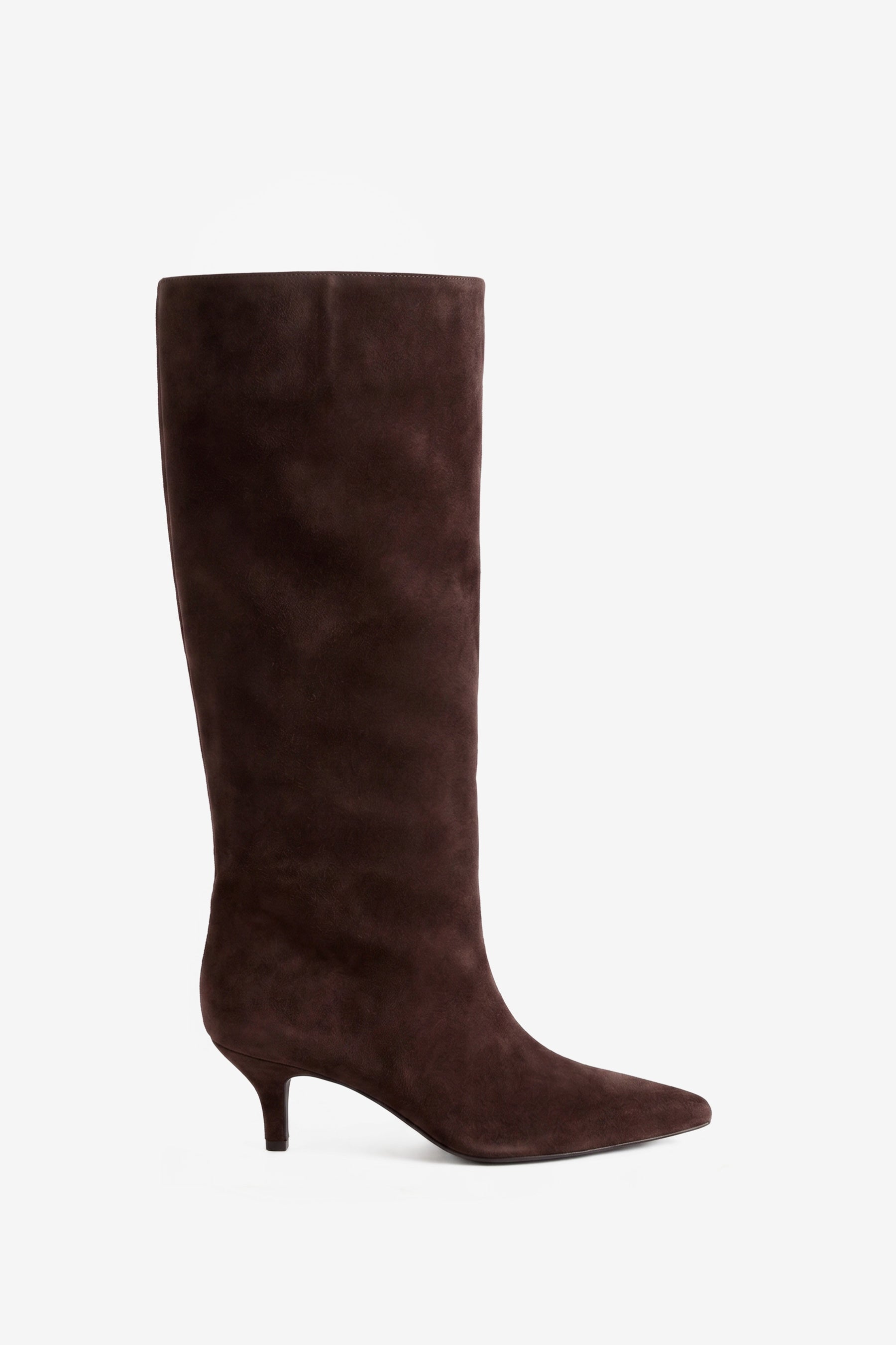Inna Brown Heel Boots